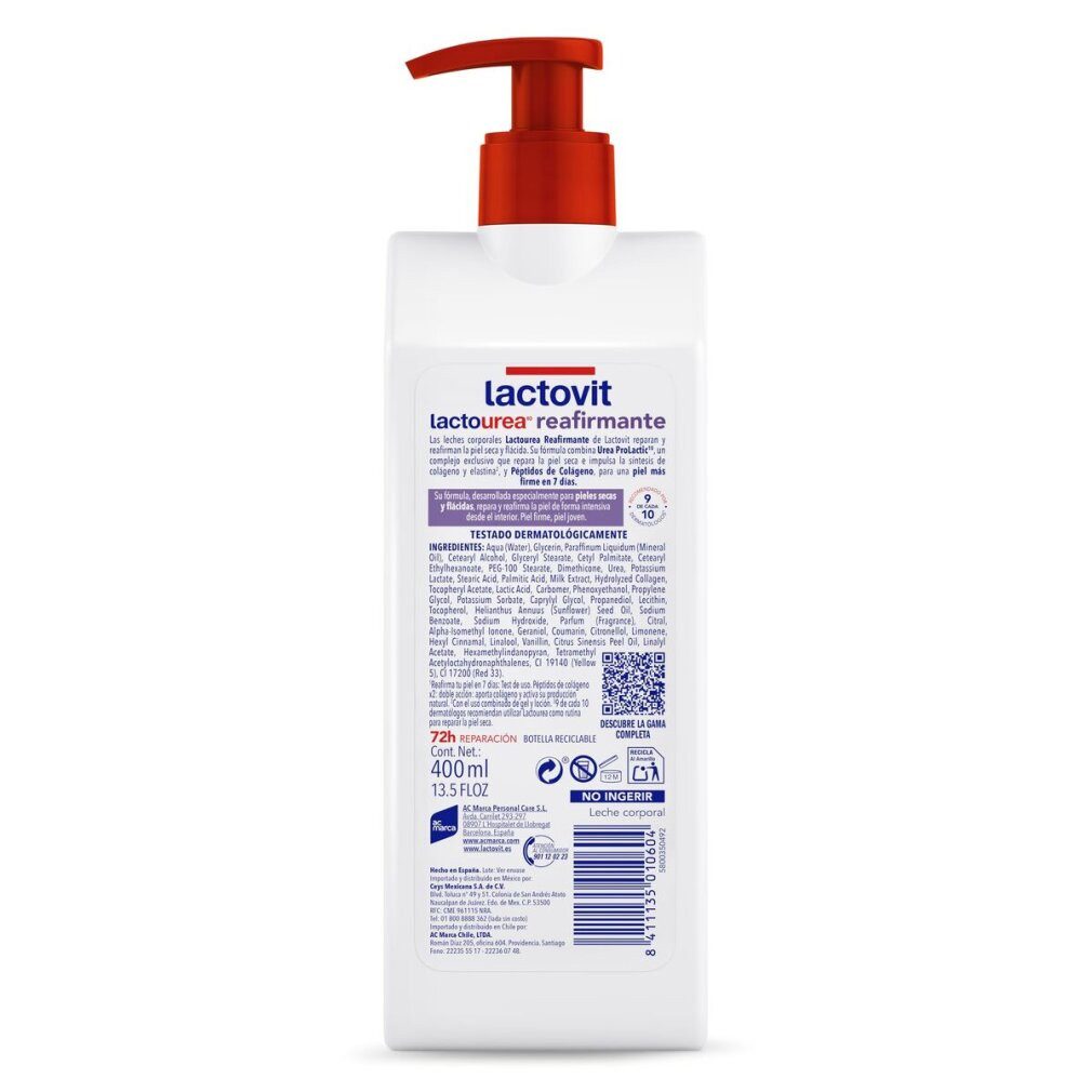 Lactovit Körperpflegemittel LACTO-UREA REPARIERENDE STRAFFENDE KÖRPERMILCH 400 ml