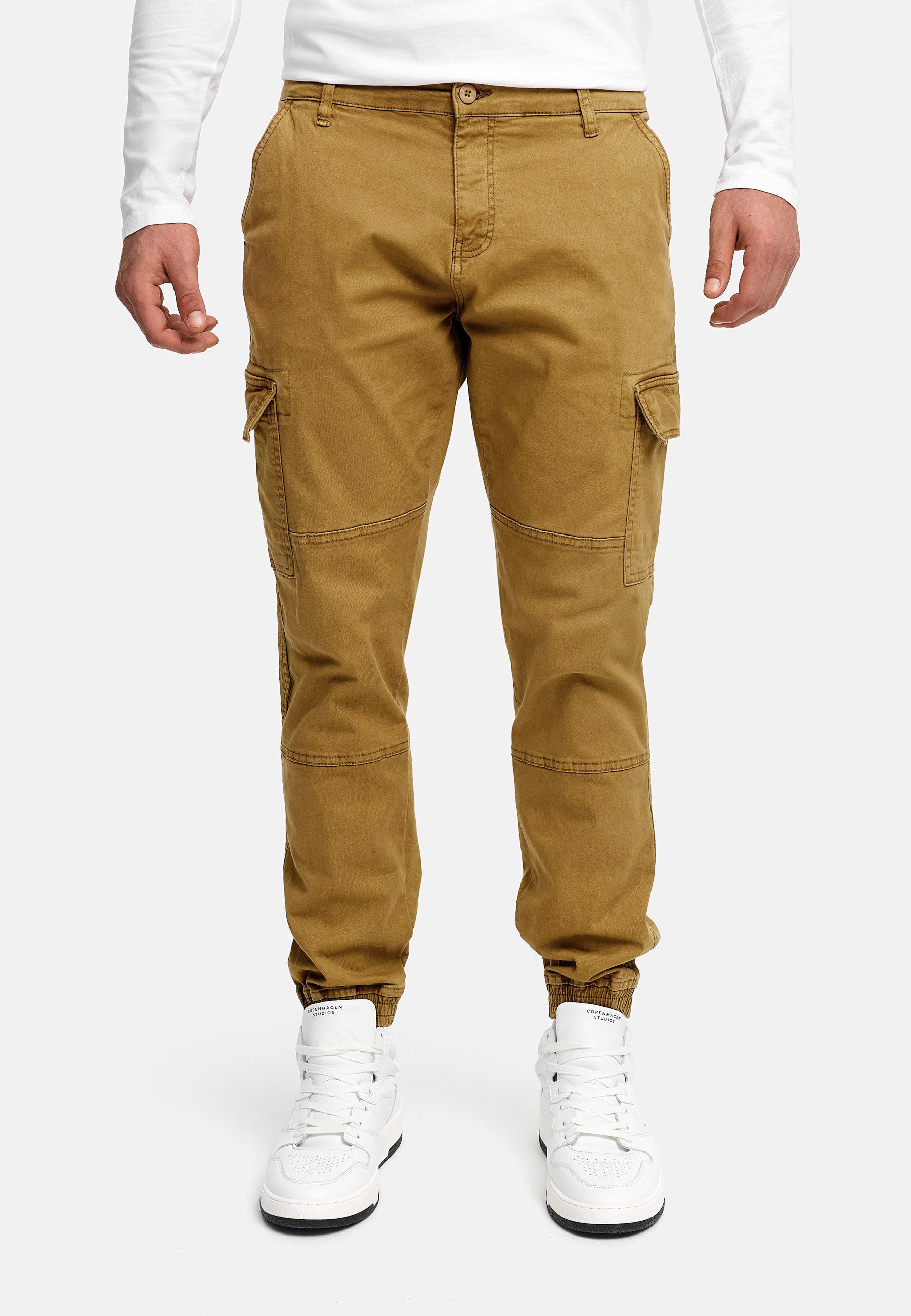 Indicode Cargohose Herren August Cargo Hose Herrenhose mit 6 Taschen günstig online kaufen