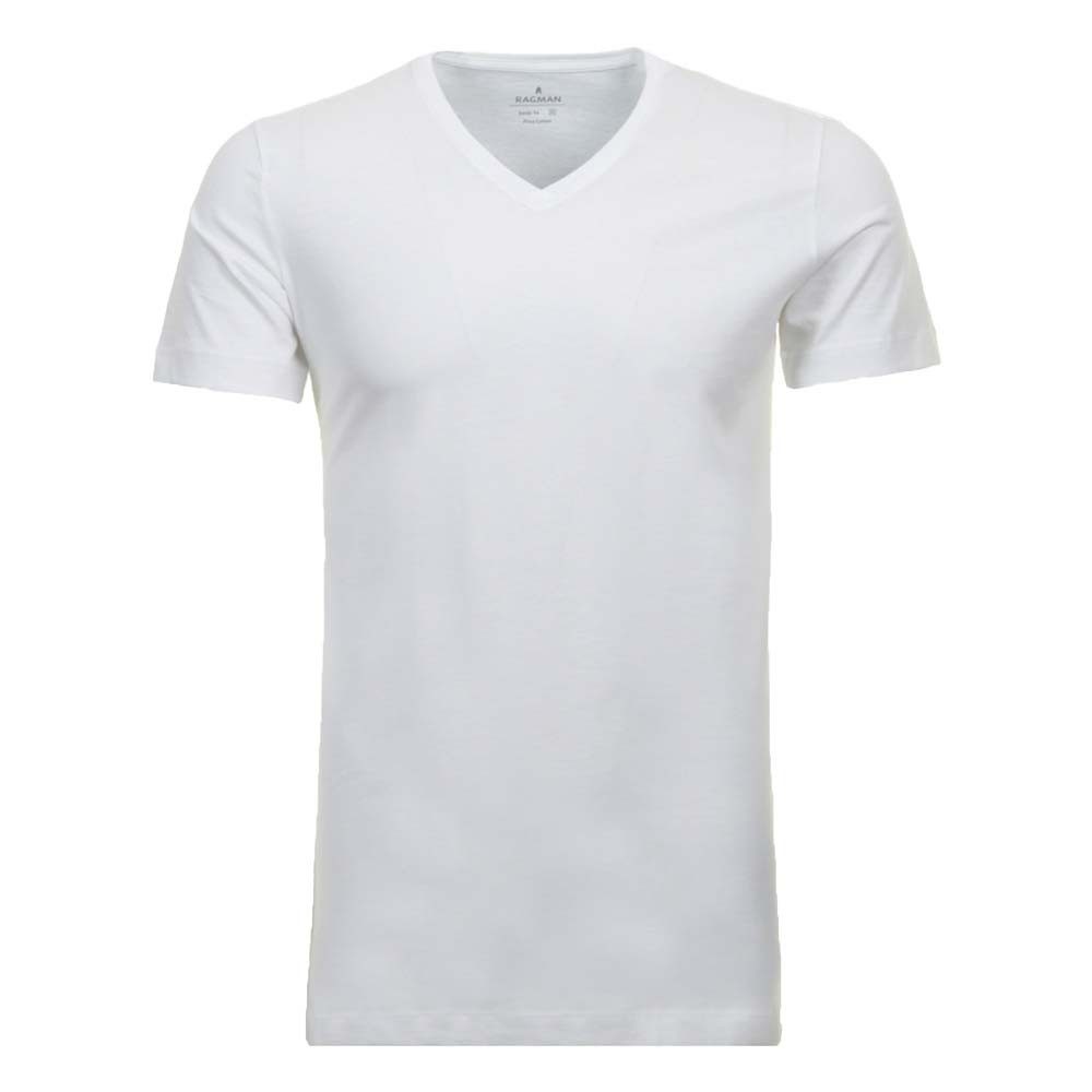 RAGMAN T-Shirt Body Fit T-Shirt Doppelpack – V-Ausschnitt, Baumwolle