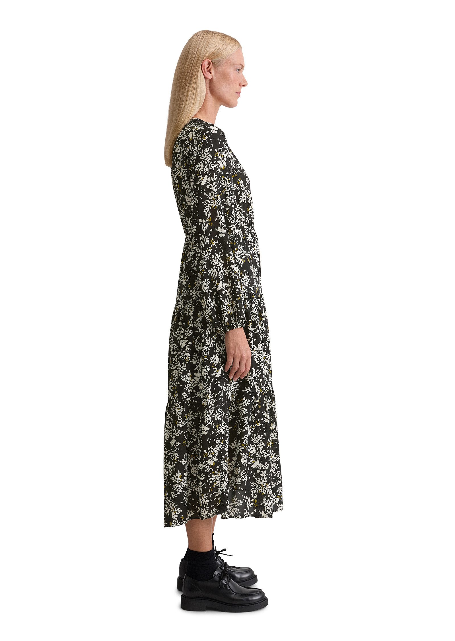 Marc O'Polo Druckkleid aus Cupro-Viskose-Mix günstig online kaufen