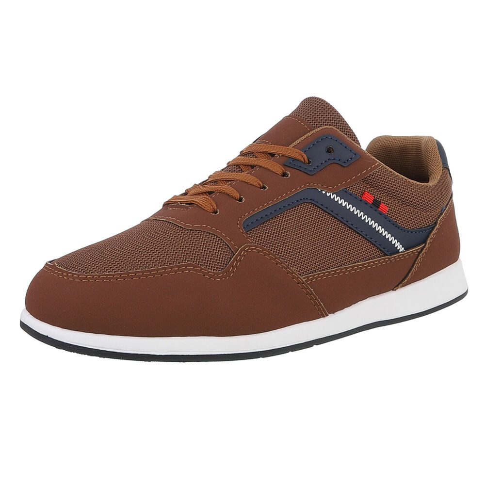 Coolwalk Herren Low-Top Freizeit Sneaker (88843892) Flach Sneakers in Camel günstig online kaufen