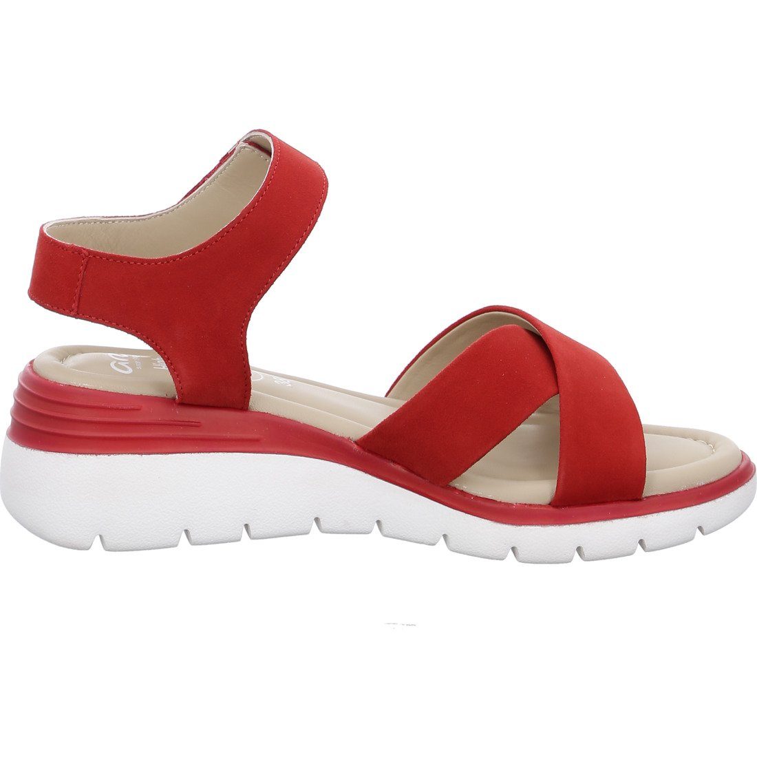 Ara Sandalette Rimini 045171 Damen - rot Sandalette Ara Rauleder Schuhe,