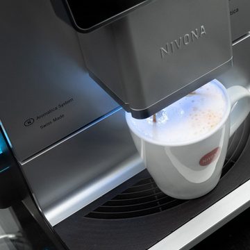 Nivona Kaffeevollautomat NICR 970, ECO-Modus, Nivona App, Tassenbeleuchtung, Wassertankbeleuchtung