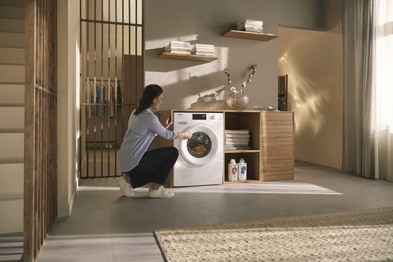 Miele Waschmaschine WSB203 WCS 8kg - Einrichtungsbeispiel
