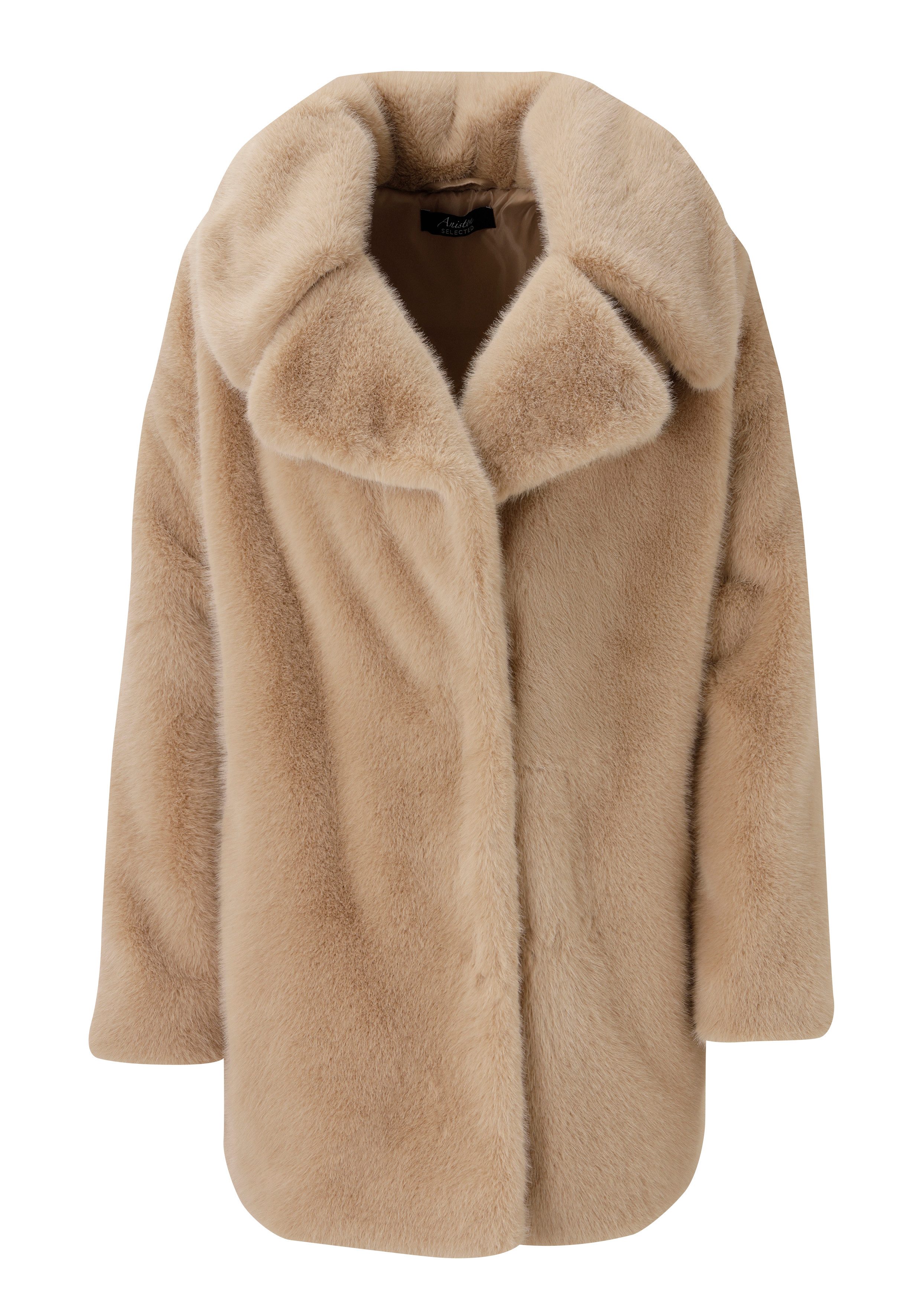 Aniston SELECTED Fellimitatmantel aus flauschigem Fellimitat - NEUE KOLLKETION – Bild 5 von 5