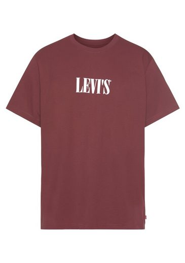Levi's® T-Shirt mit "SERIF"-Logoprint