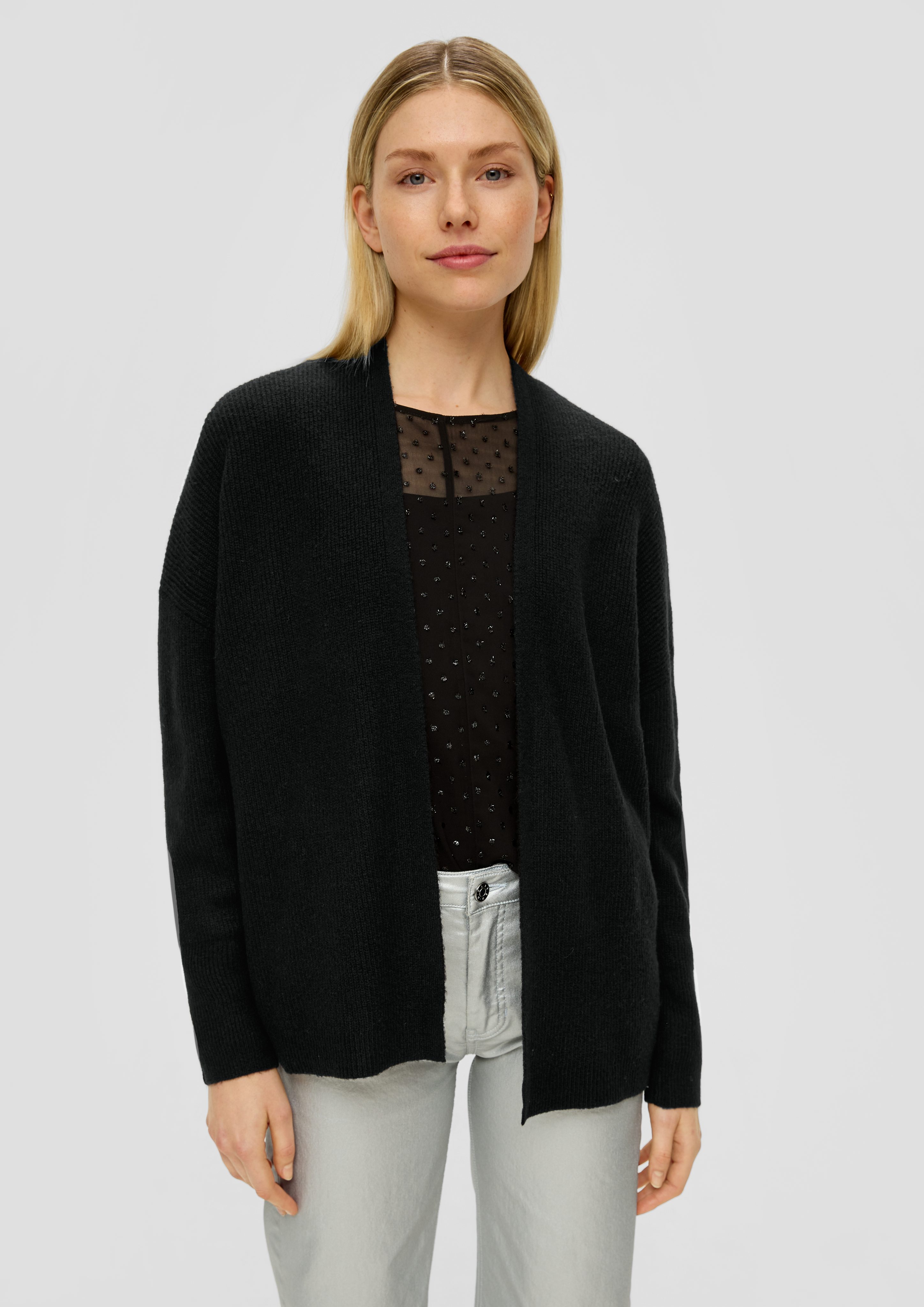 s.Oliver Strickjacke Verschlussloser Cardigan aus weichem günstig online kaufen