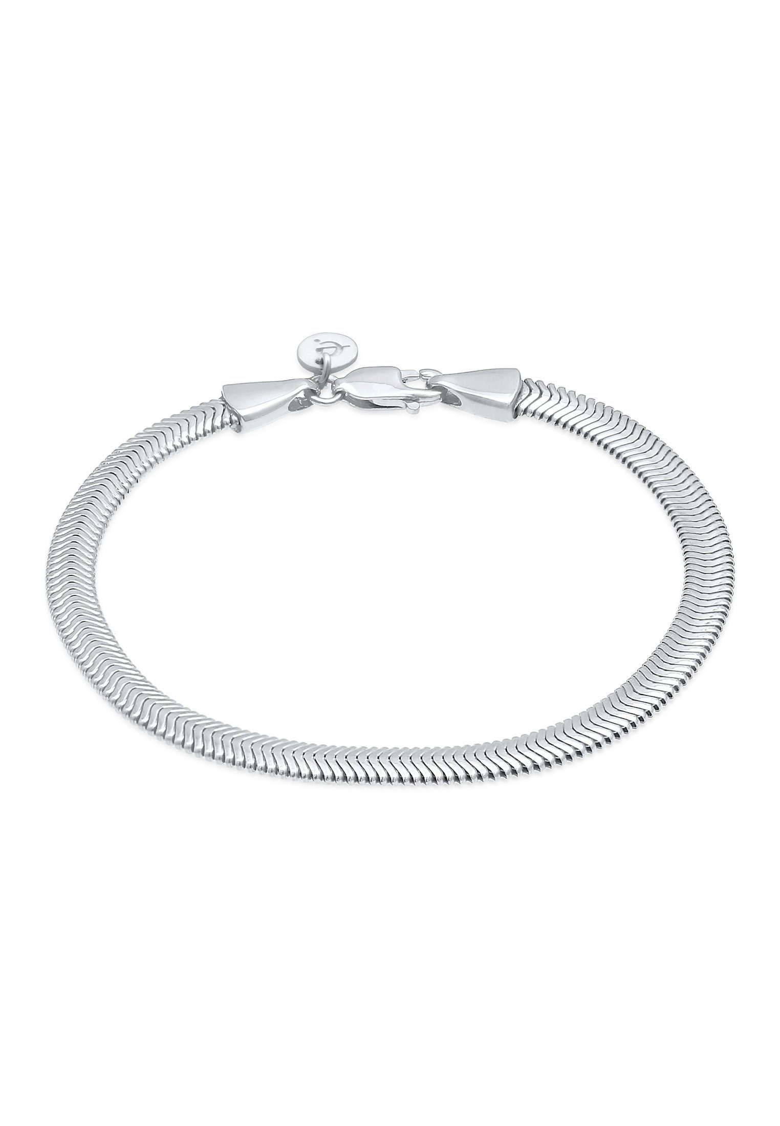 Elli Premium Armband Flach Elegant Schlangenkette günstig online kaufen