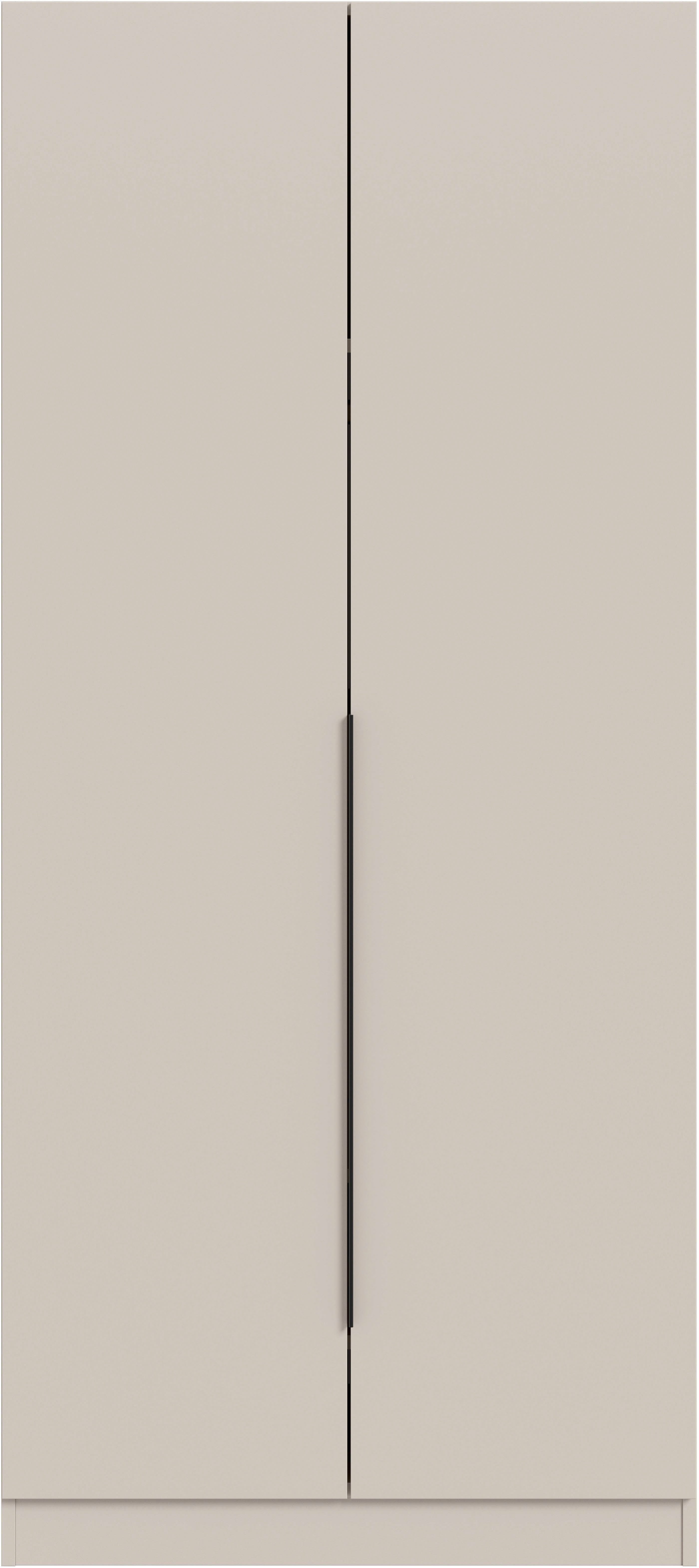 Home affaire Kleiderschrank Skarde Schlafzimmerschrank, Garderobe, Schrank (Otto Bestseller Garderobe Schlafzimmerschrank) Breite: 80 cm, kashmir, Kleiderstange