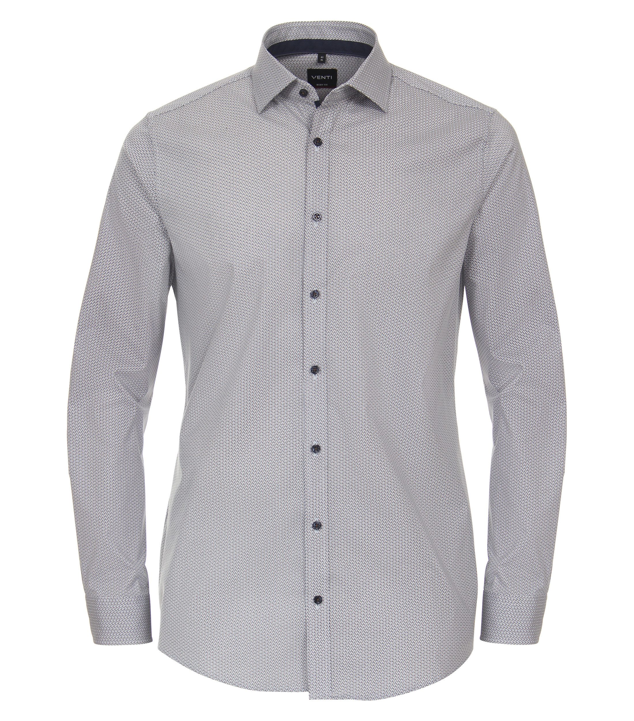 VENTI Businesshemd VENTI Businesshemd Langarm Print