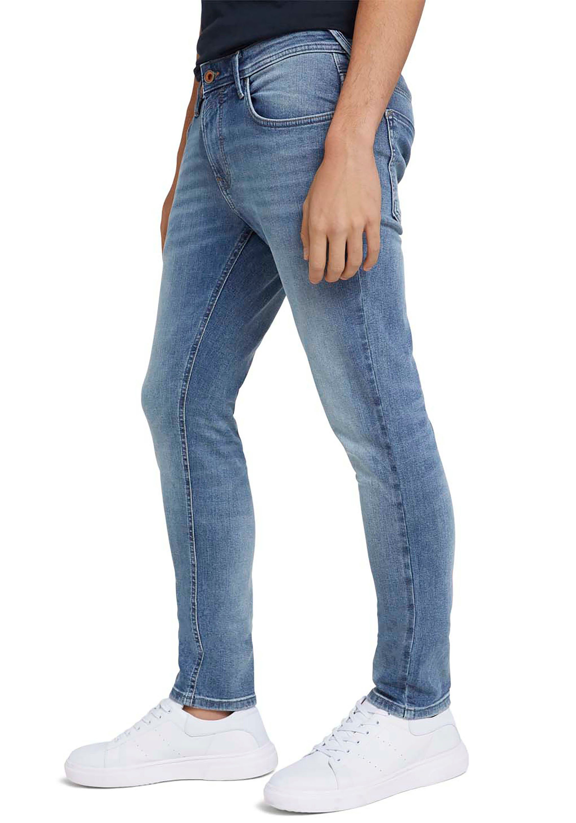 TOM TAILOR Denim Skinny-fit-Jeans CULVER light-stone-blue