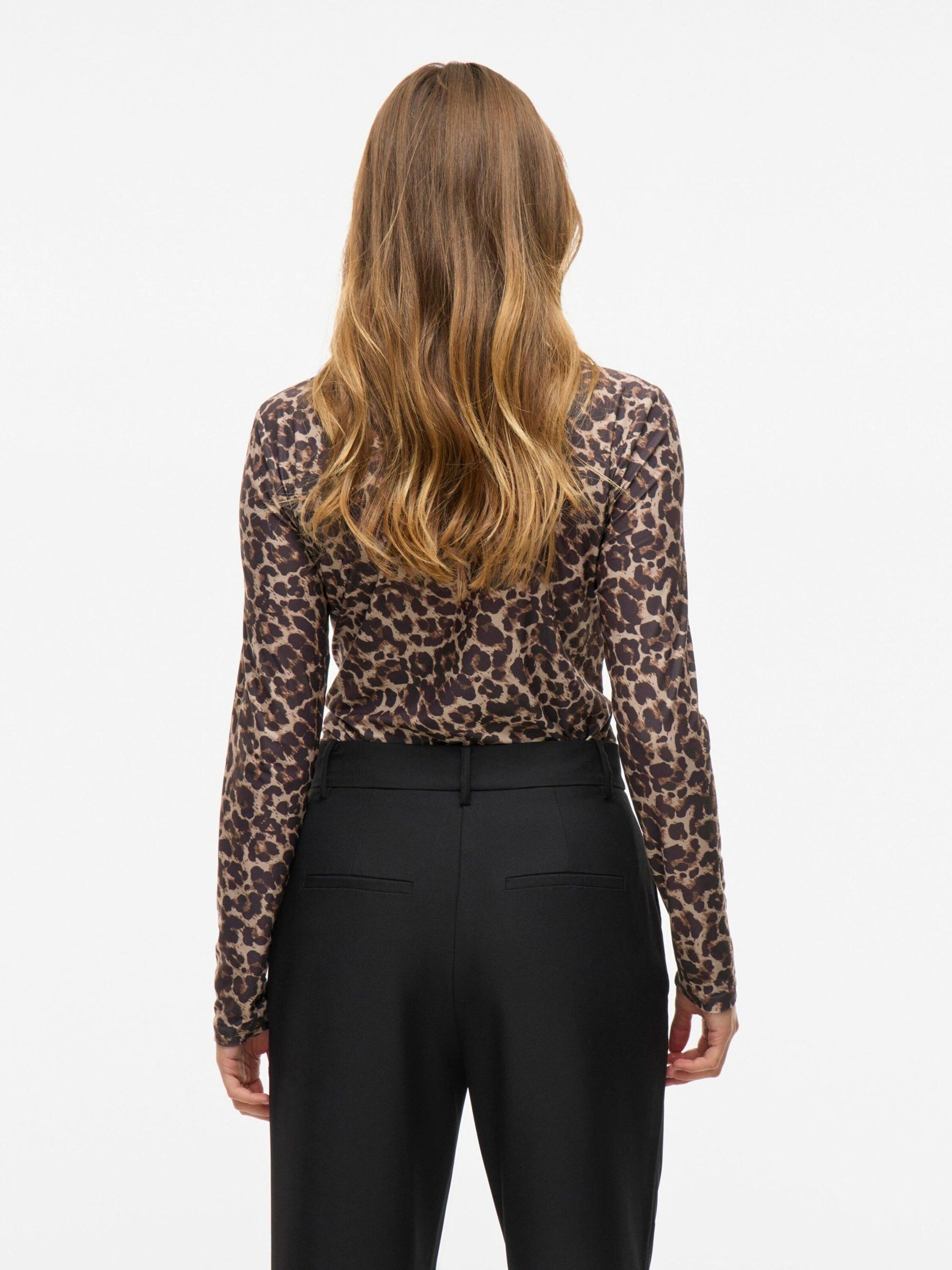 Vila Langarmshirt Leoa (1-tlg) Plain/ohne Details günstig online kaufen