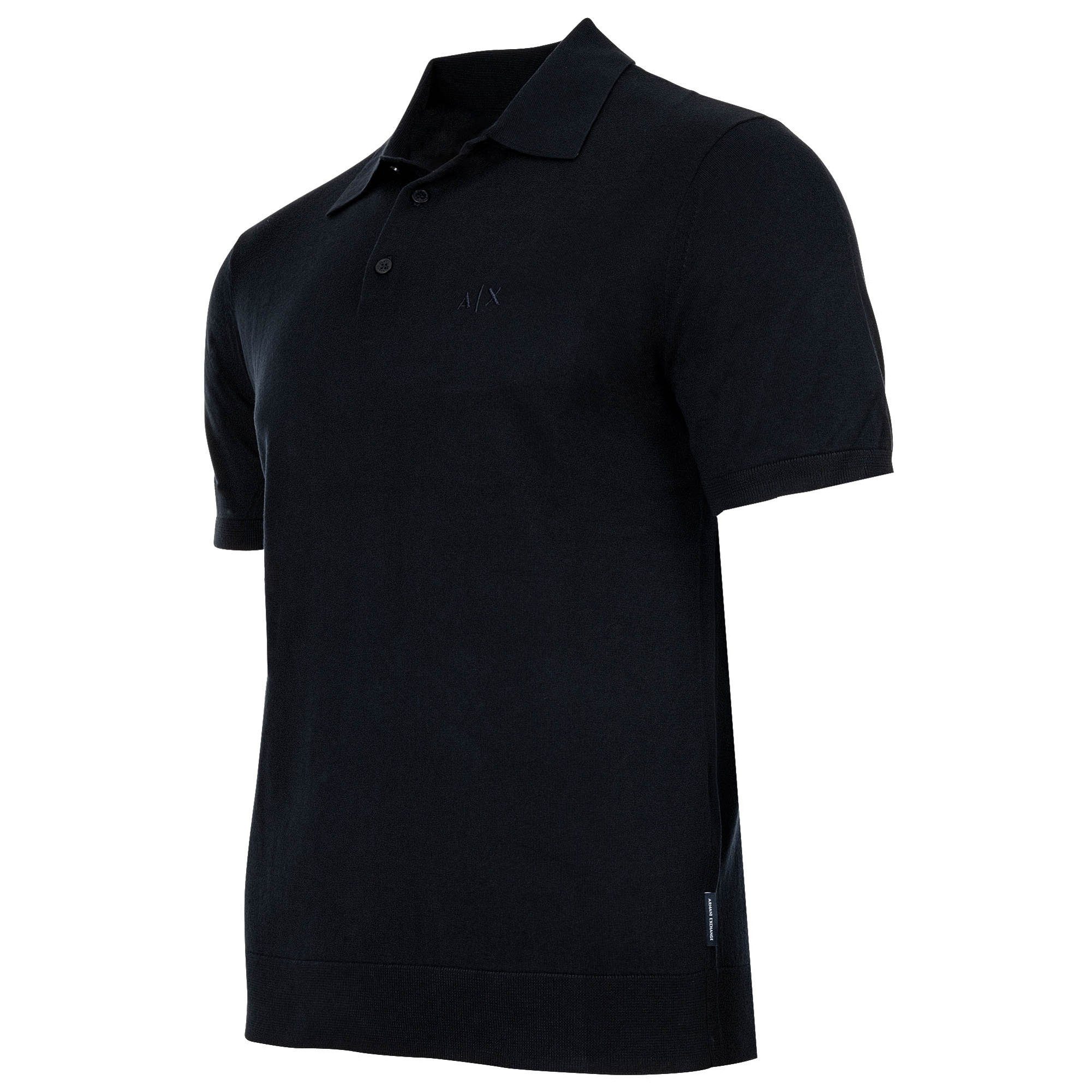 ARMANI EXCHANGE Poloshirt Herren Poloshirt 1er Pack Baumwolle KNIT POLO (Pa günstig online kaufen
