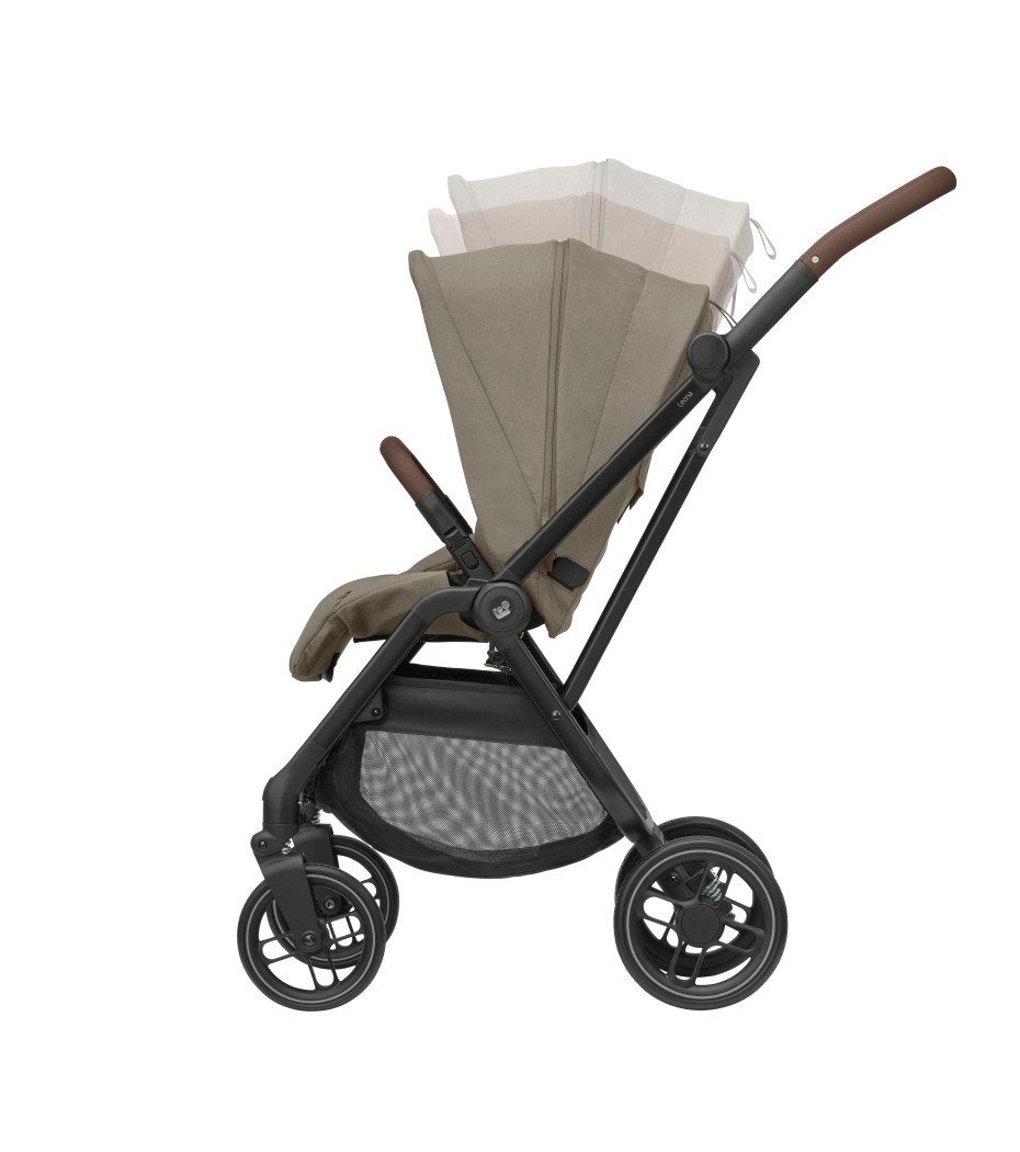 Maxi-Cosi Kinder-Buggy Maxi-Cosi Leona² Kinderwagen, 0–4 Jahre, 0–22 kg, federleichter, super, Superkompakt zusammenklappbar Wächst mit deinem Kind mit Große pannen…