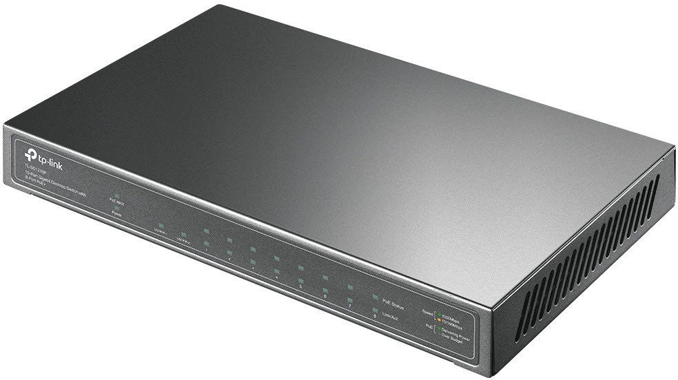 TL-SG1210P 10-Port Gigabit PoE+ Switch Netzwerk-Switch