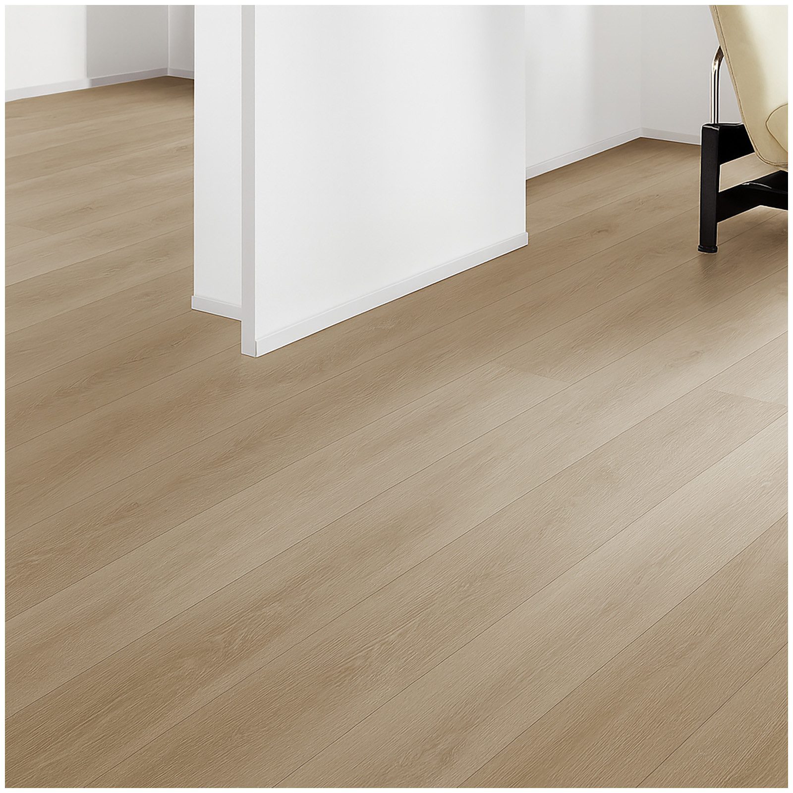 HTI-Living Vinyllaminat Selbstklebender PVC-Boden Braun, 0,975 m² im Paket, Bodenbelag Dielen Vinylfussboden Laminat