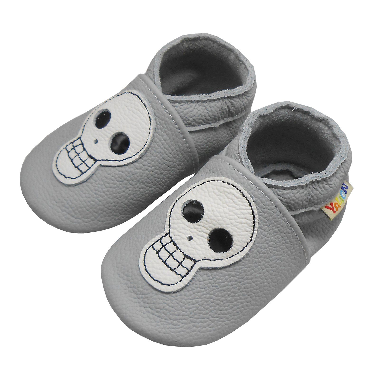 Yalion Yalion Baby Leder-Krabbelschuhe – Weiche Lauflernschuhe & Hausschuhe Krabbelschuh aus echtem Leder