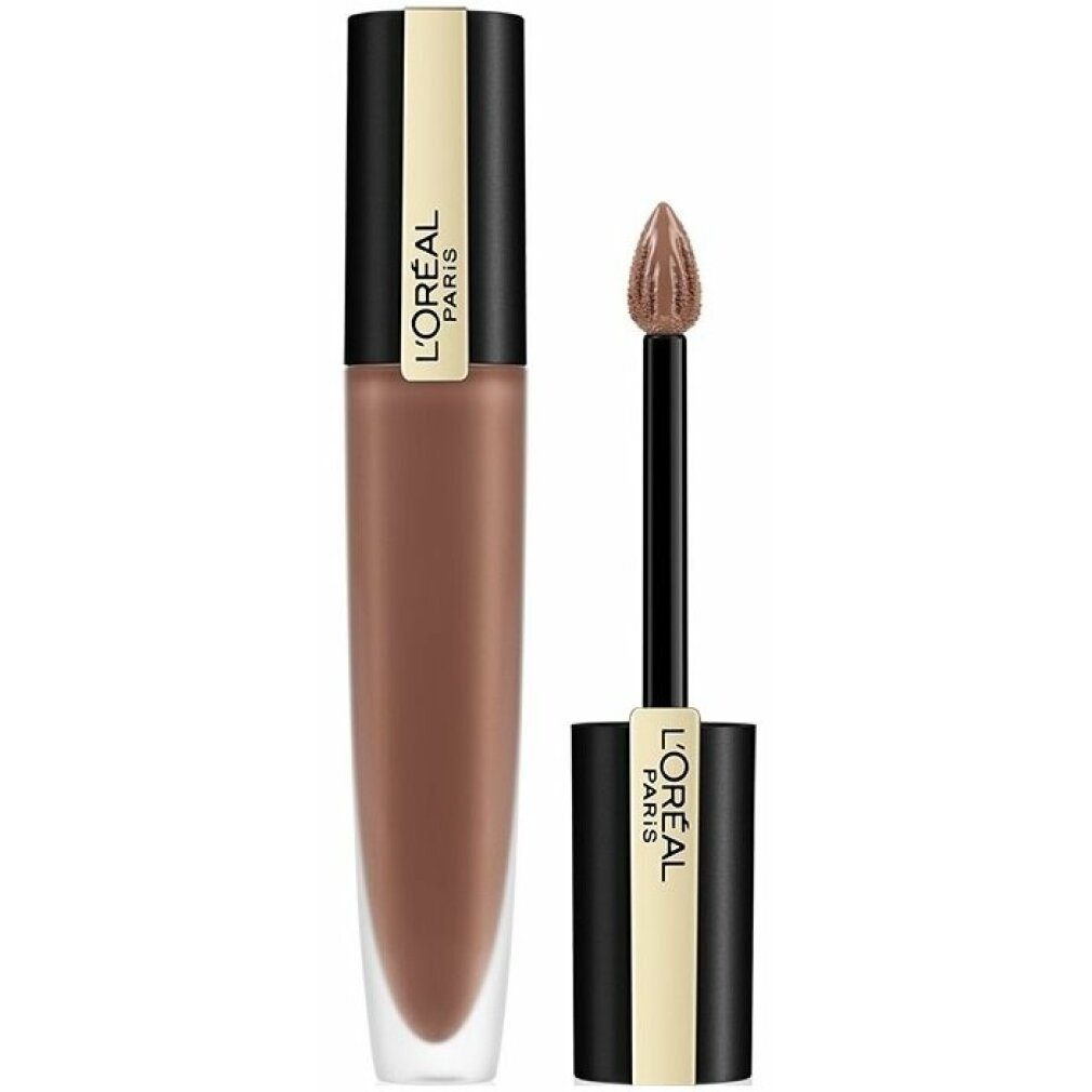 L'Oreal Deutschland Lippenstift ROUGE SIGNATURE liquid lipstick #117-Naturelle 7ml