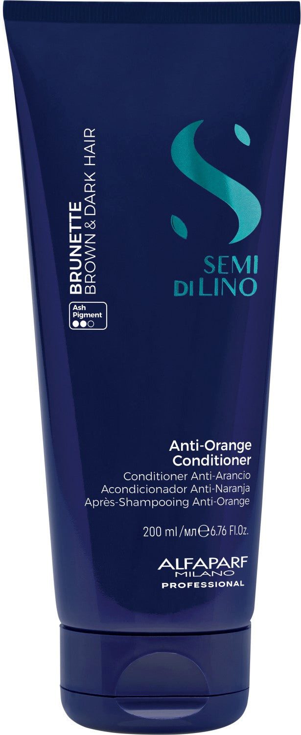 Alfaparf Haarspülung Semi di Lino Brunette Conditioner 200 ml