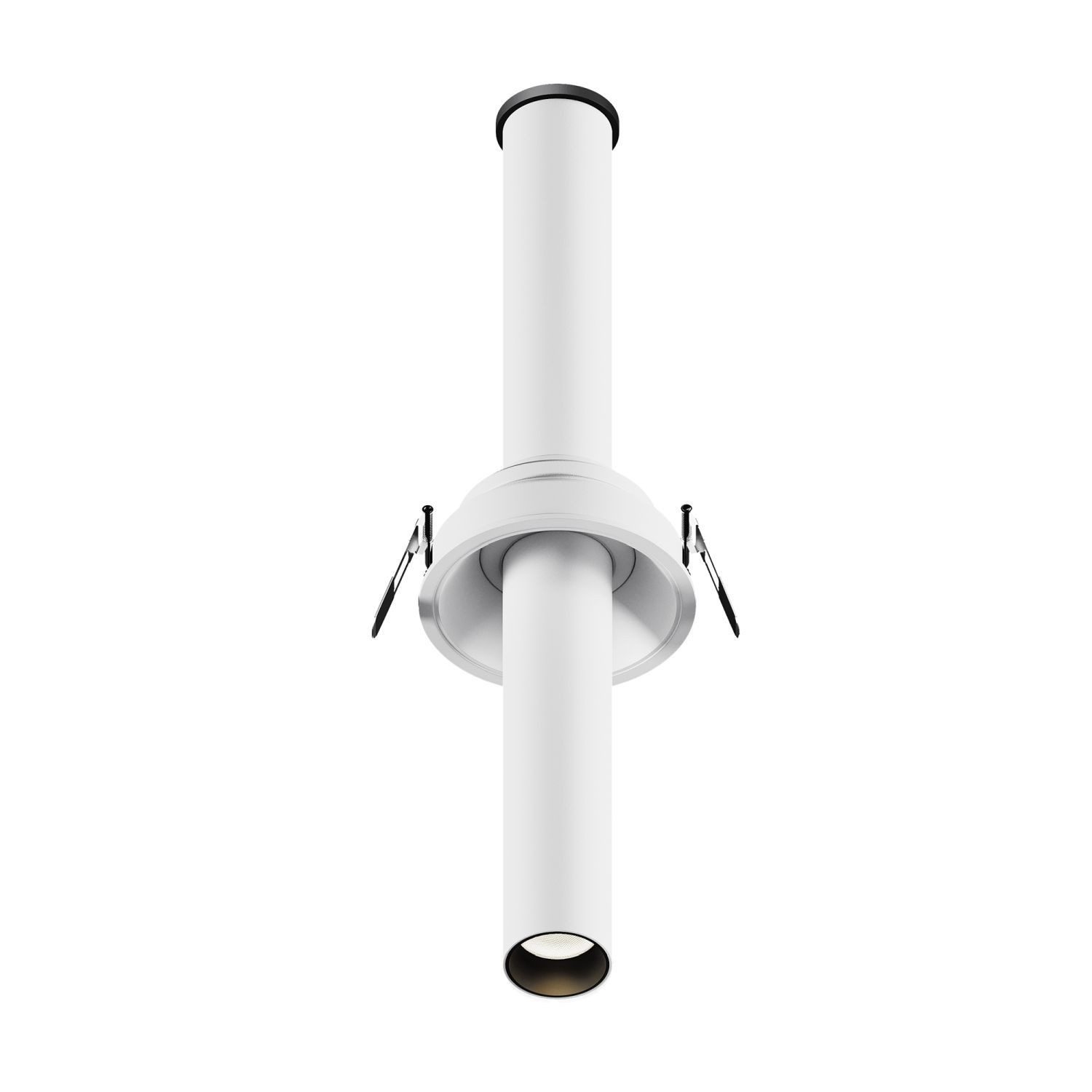 Licht-Erlebnisse Einbauleuchte TIVO, LED fest integriert, Warmweiß, LED Aluminium Ø 3 cm rund Weiß 3000 K warmweißes Licht 460 lm