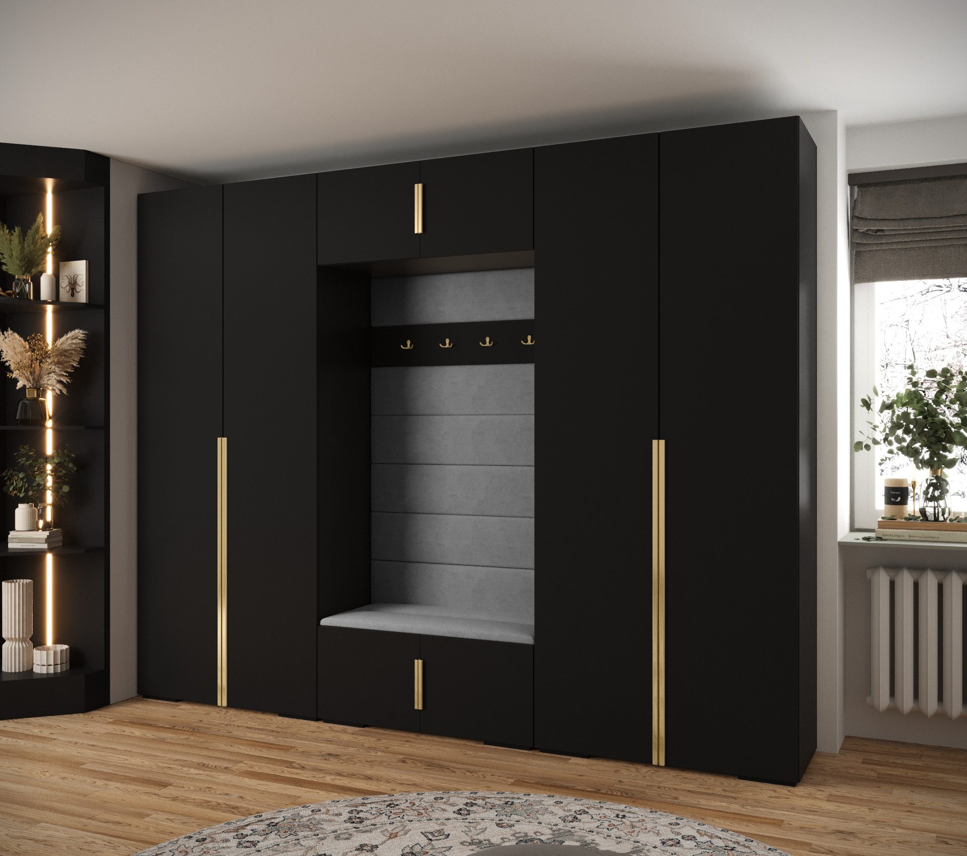 ABIKS MÖBEL Kompaktgarderobe INOVA 1 SATZ günstig online kaufen
