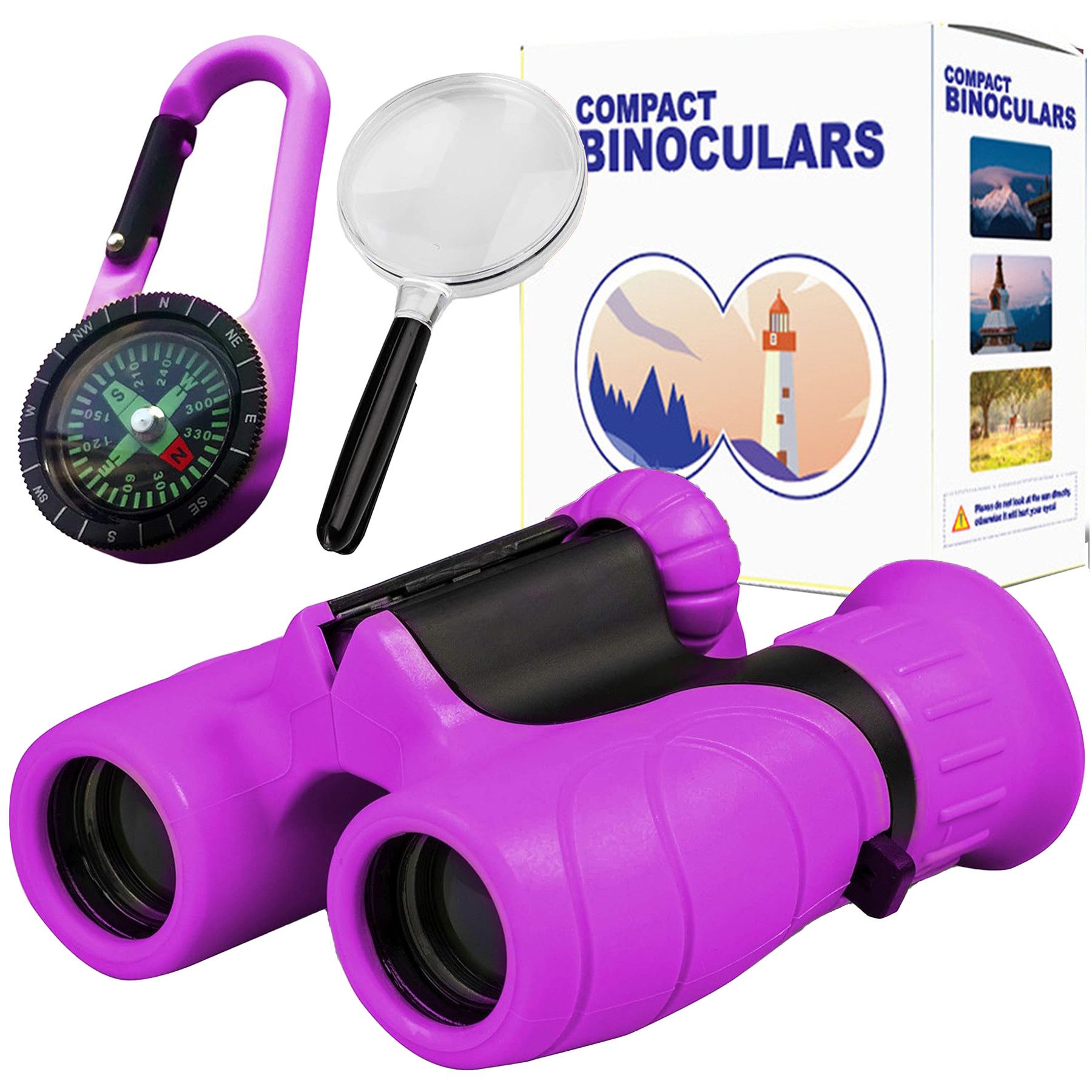 Mutig Outdoor-Spielzeug Fernglas für Kinder, 8x21 Starke Vergrößerung, HD F günstig online kaufen