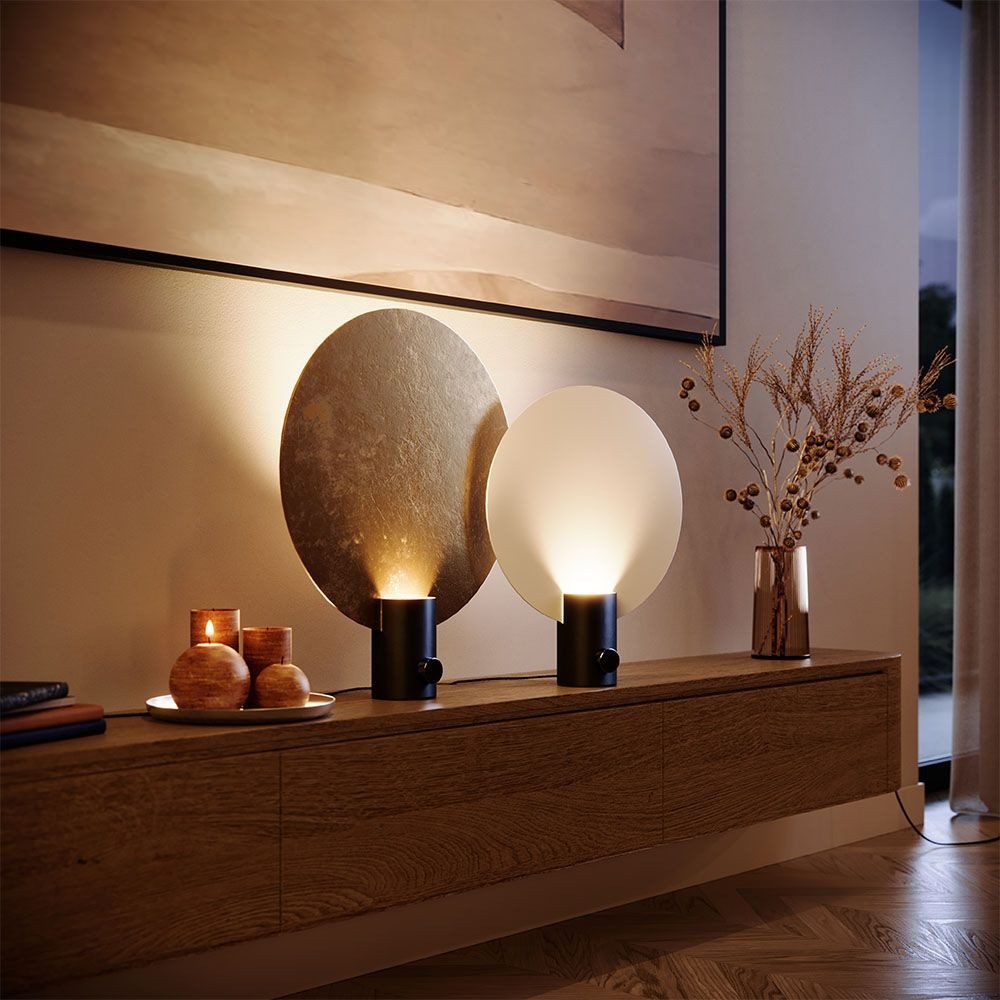 s.luce Tischleuchte Cloud Tischleuchte mit Drehschalter Schwarz günstig online kaufen