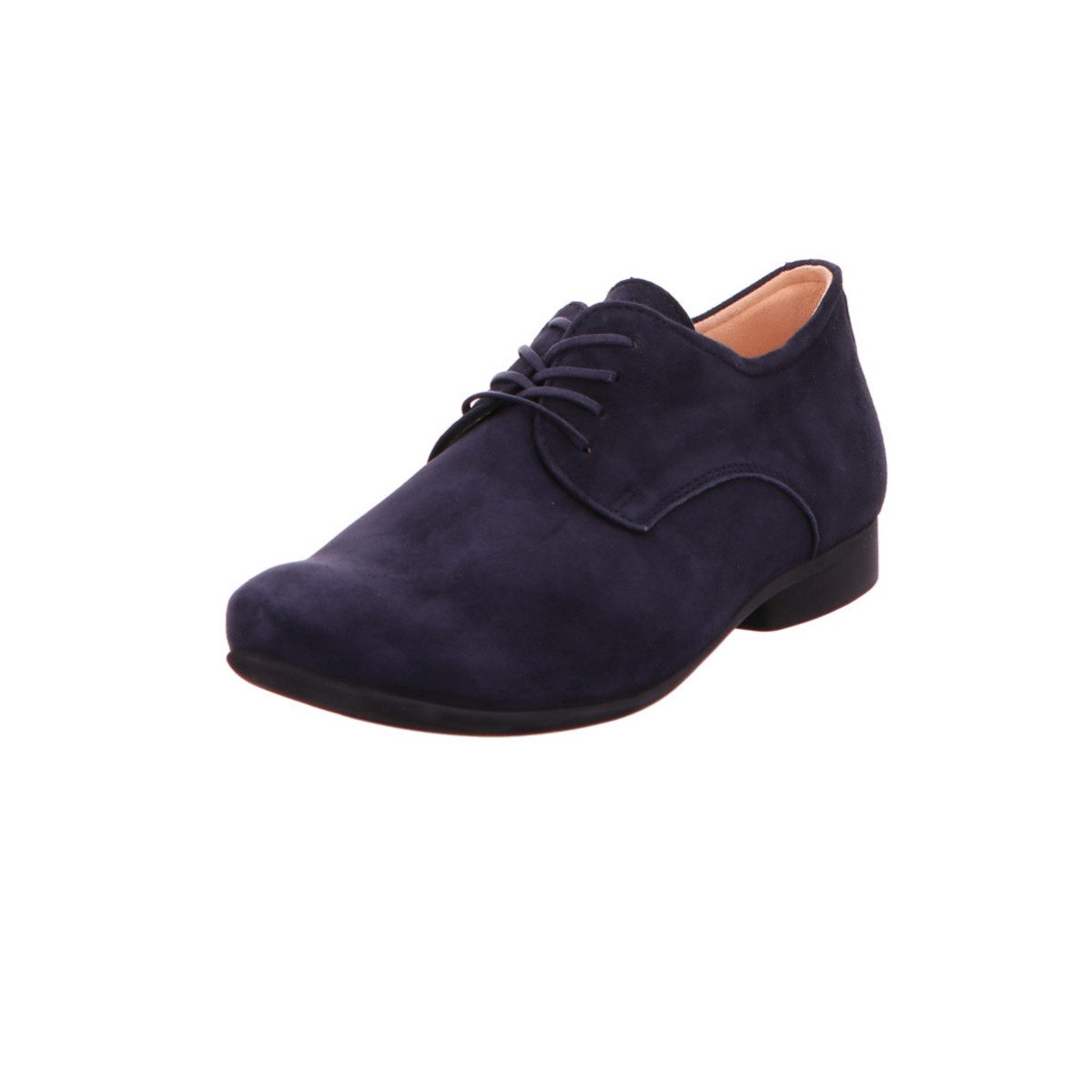 Freizeit Schnürer für Damen in blau Schnürschuh