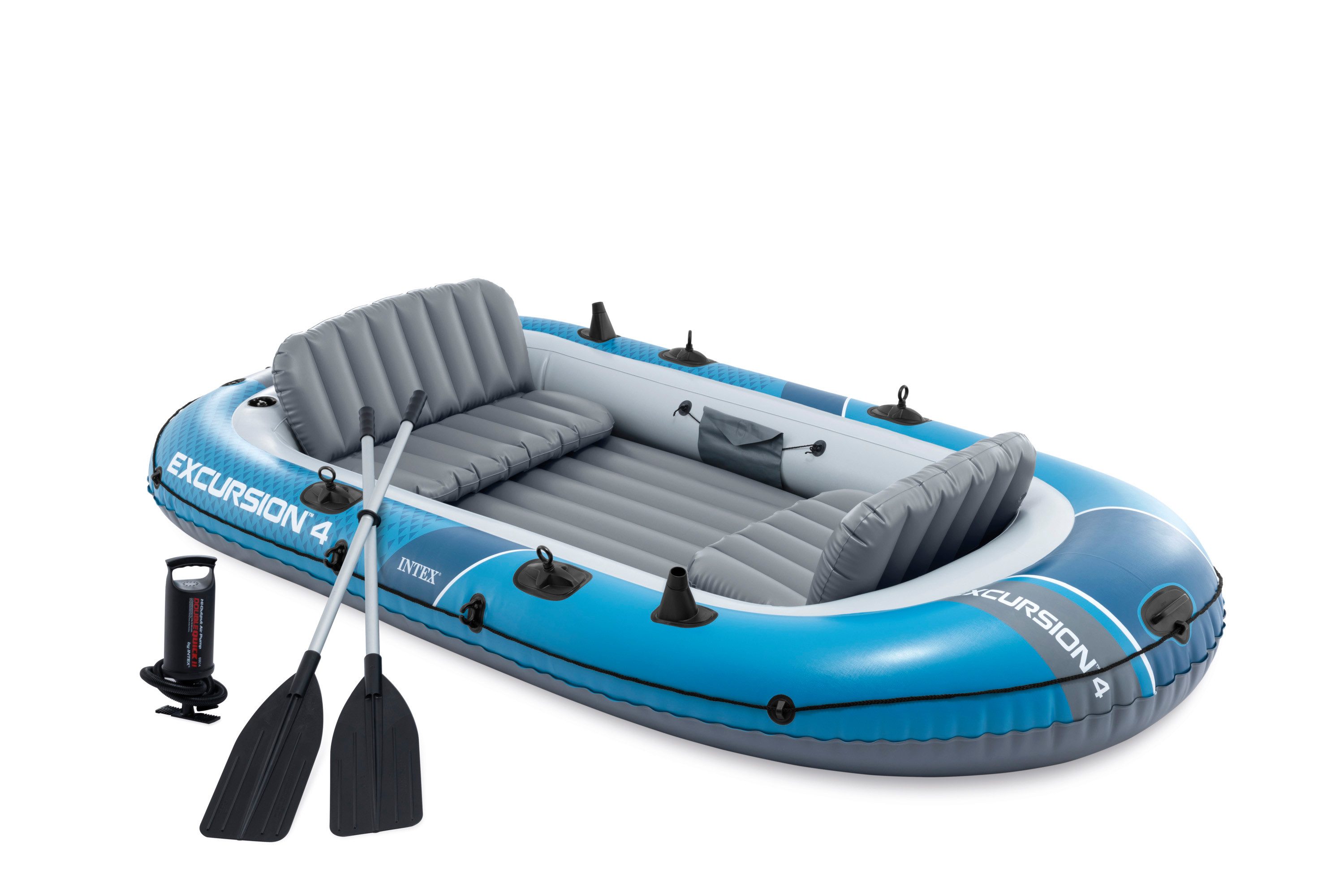 Intex Schlauchboot Excursion 4 Boot-Set für 4 Personen