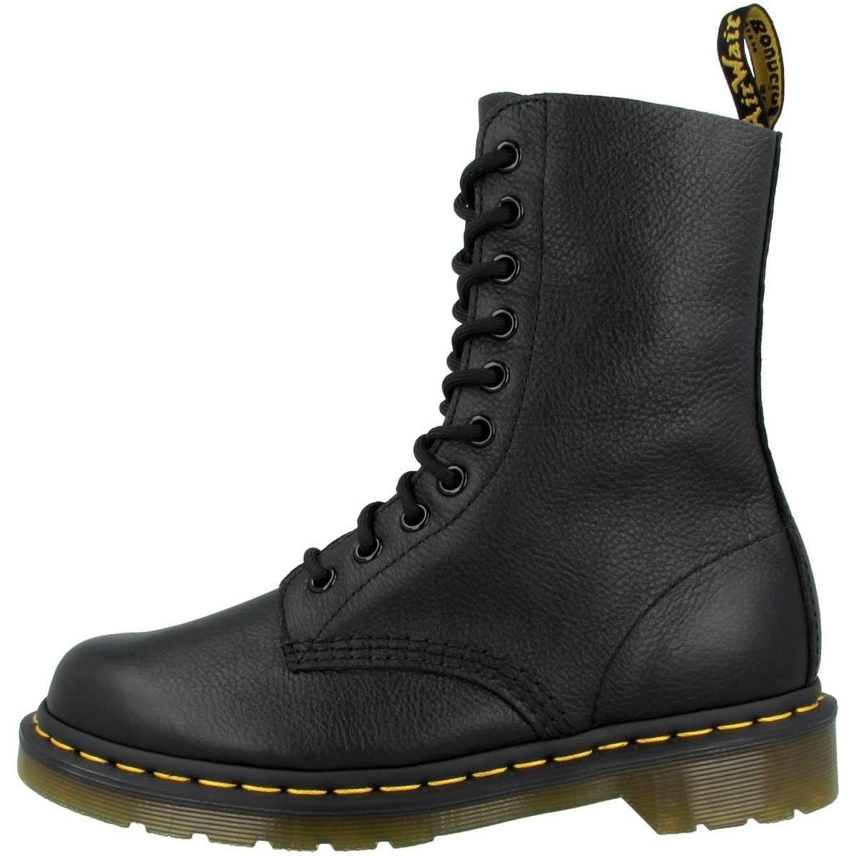 DR. MARTENS 1490 Schnürstiefelette, Virginia Leder weiches, feinkörniges Leder mit
