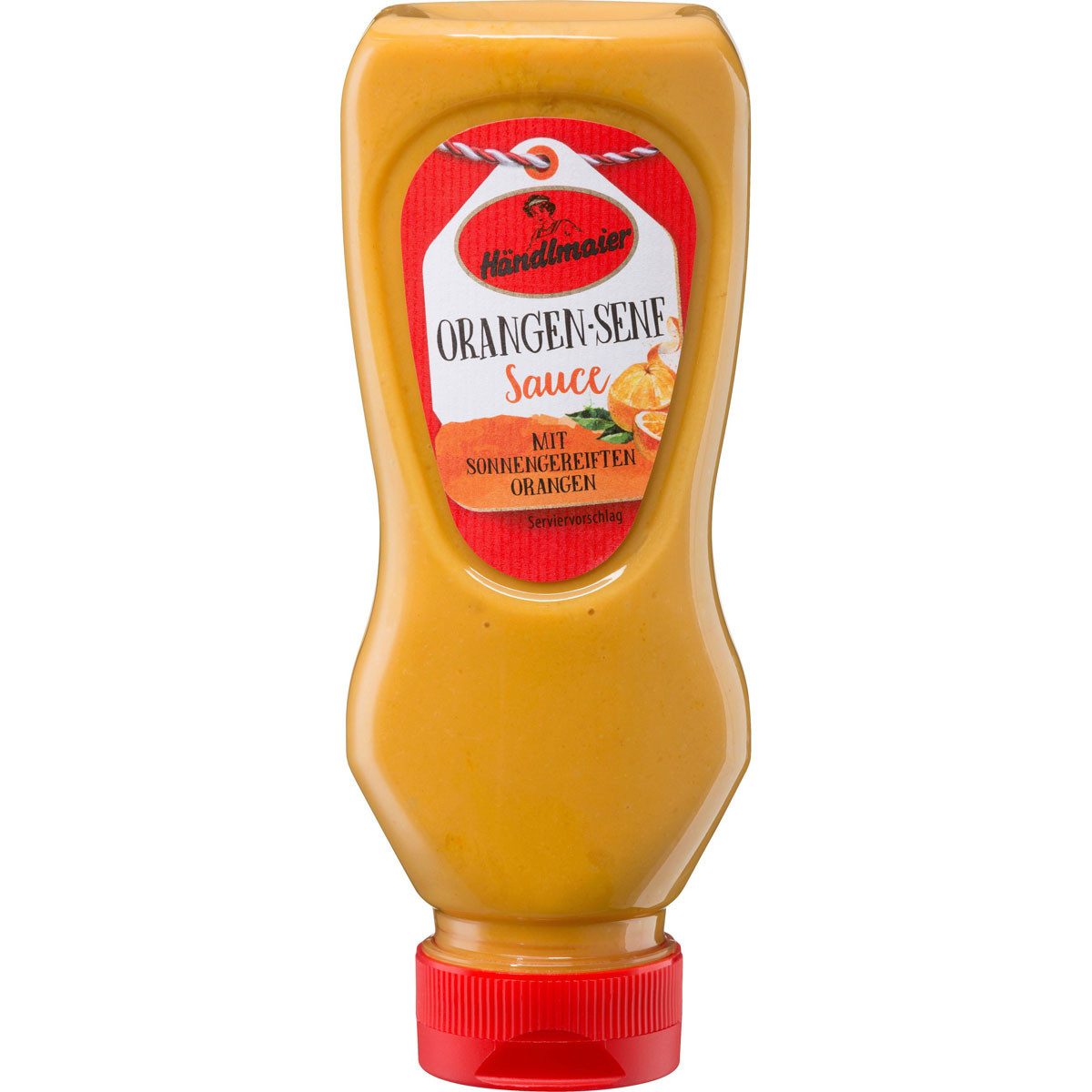 Händlmaier Saucen, Händlmaiers Feinkost Orangen Senf Sauce vegetarisch fruchtig 225ml
