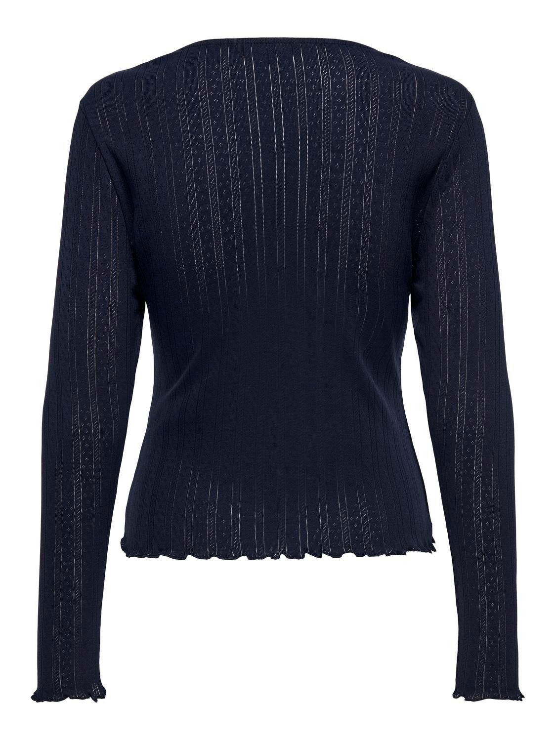 ONLY Longpullover Einfarbiges Langarm Basic ONLCARLOTTA günstig online kaufen