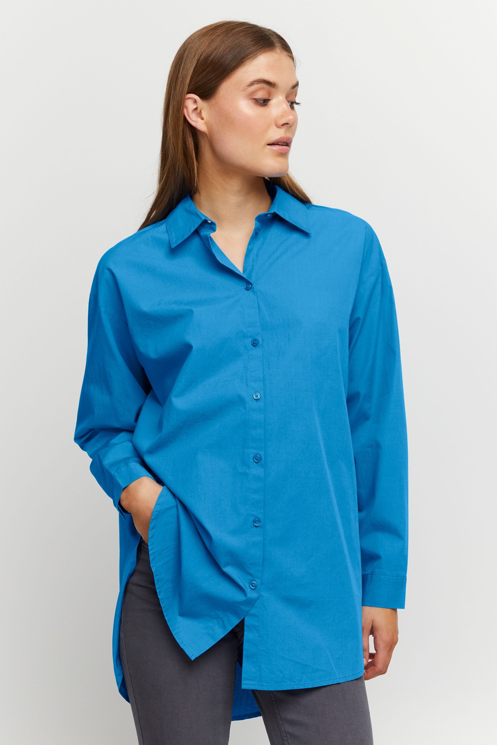 b.young Langarmbluse BYGAMZE 20809476 Schicke Longbluse günstig online kaufen