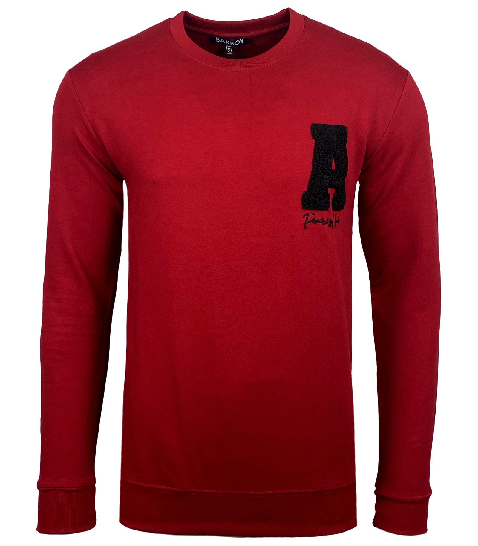 Baxboy Longshirt Baxboy Herren Longsleeve Moderner College style Langarmshi günstig online kaufen