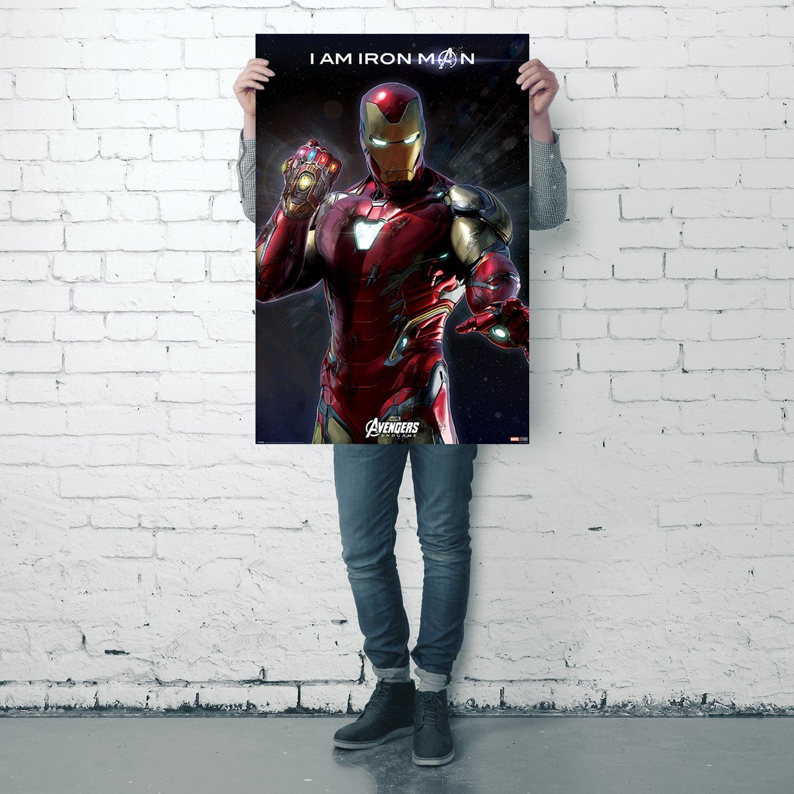 PYRAMID Poster Avengers: Endgame Poster I Am Iron Man 61 x 91,5 cm – Bild 4 von 5