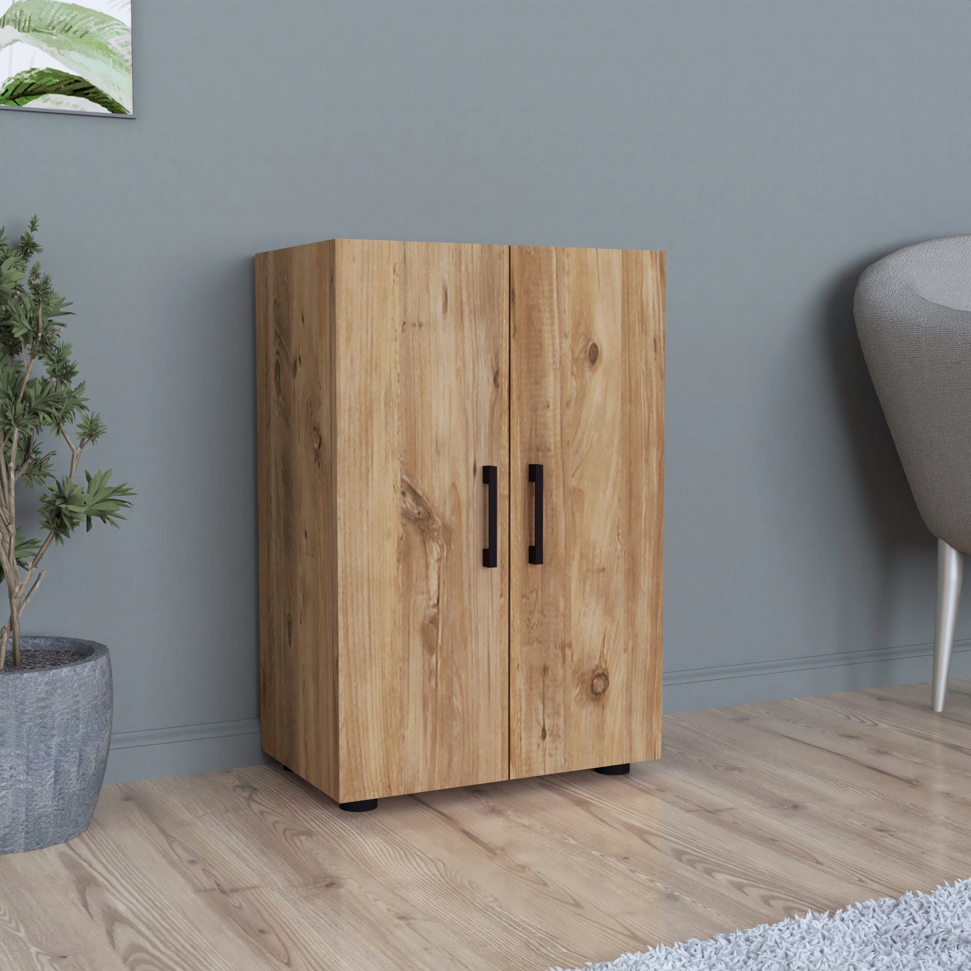 en.casa Beistellschrank »Åsnes« Allzweckschrank 74x49x32cm mit günstig online kaufen