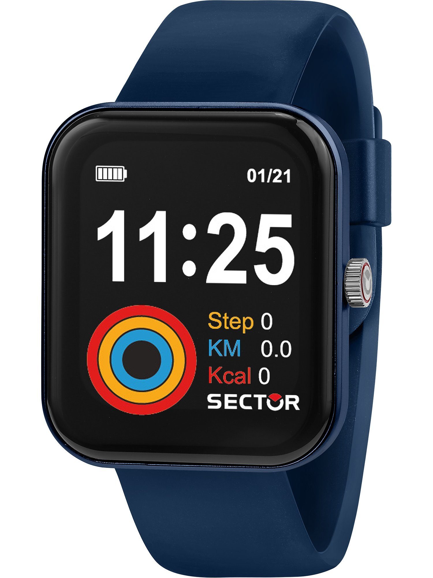 Digitaluhr Sector Unisex-Smartwatch Digital Akku