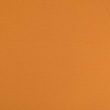 SCHÖNER LEBEN. Stoff Bekleidungsstoff Crêpe Georgette Stretch einfarbig ocker 1,5m Breite, pflegeleicht