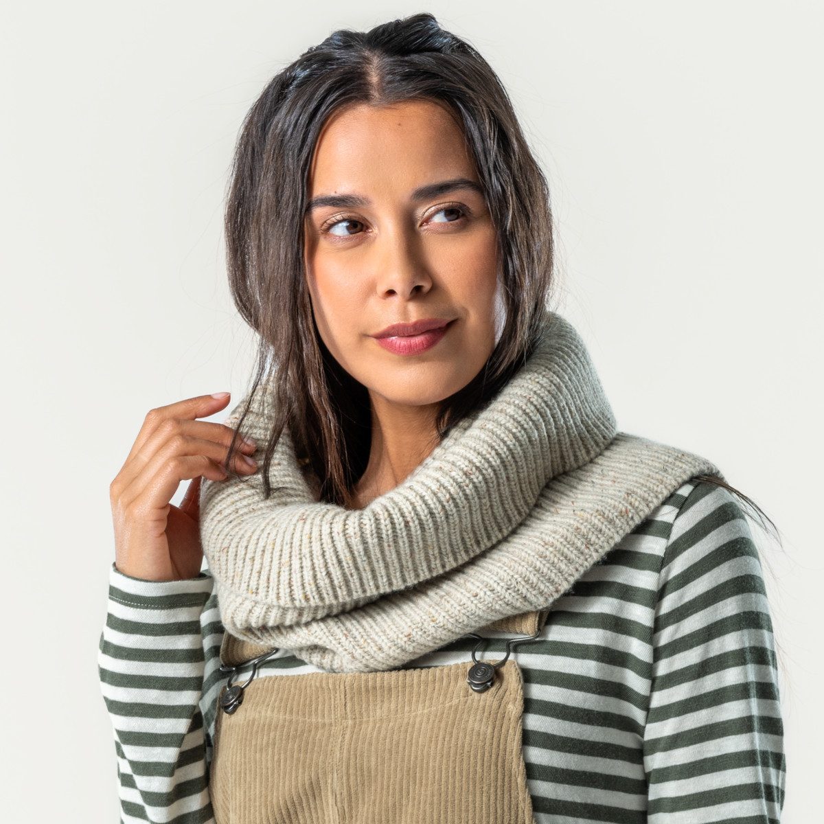 LIVING CRAFTS Schal SHEFFIELD, GOTS zertifiziert