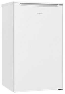 exquisit Kühlschrank KS104-3-010E weiss, 84.7 cm hoch, 49.6 cm breit, kompakt und effizient, ideal für den kleinen Haushalt