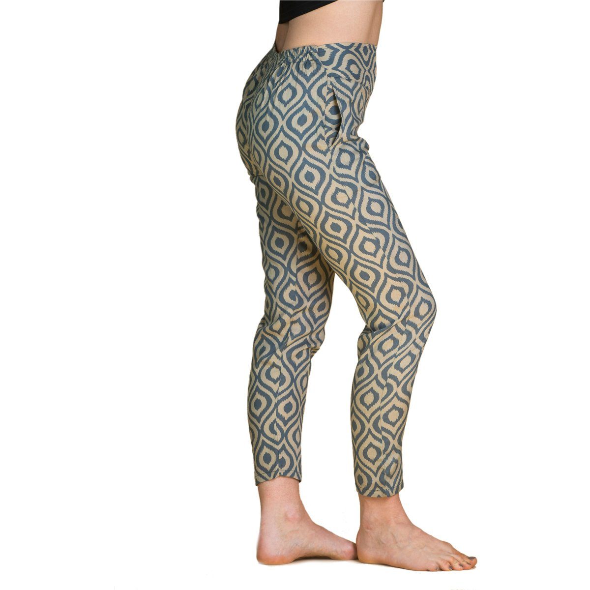 PANASIAM Relaxhose Carrot Pants geometrix aus günstig online kaufen