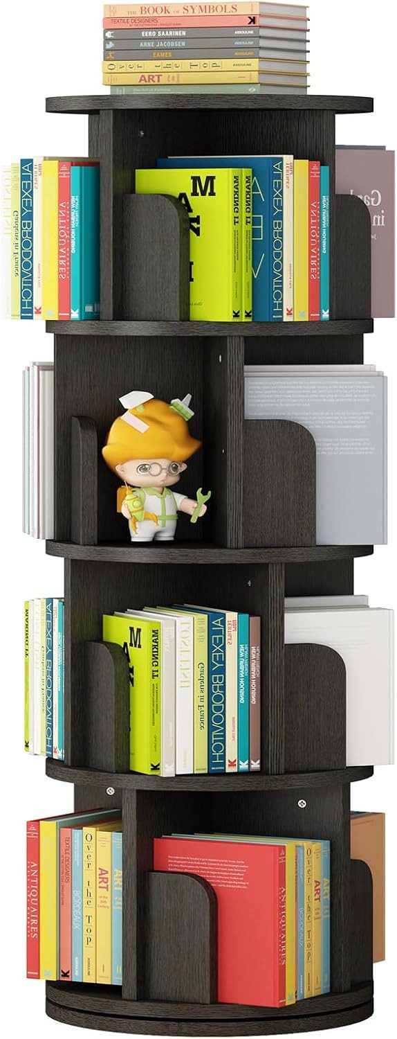 GarveeMore Bücherregal Kinderregal Standregal, 1-tlg., 360°drehbar, günstig online kaufen