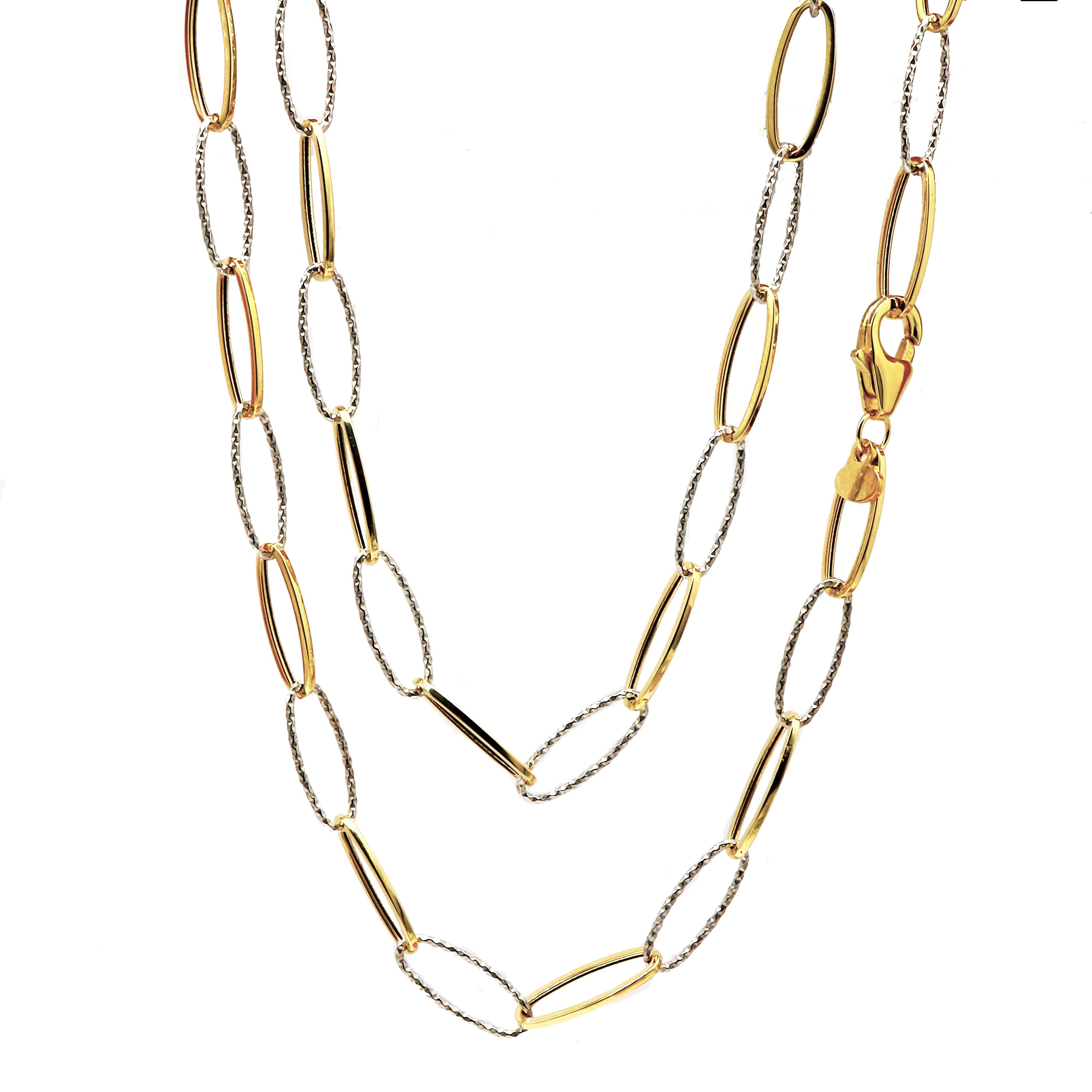 G & J Goldkette Phantasie-Kette 585/14Karat günstig online kaufen