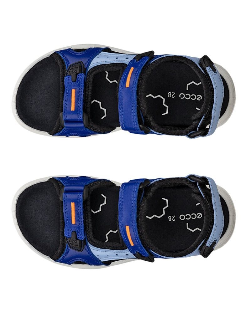 Ecco X-trinsic (Nubukleder) blau Kinder Sandale