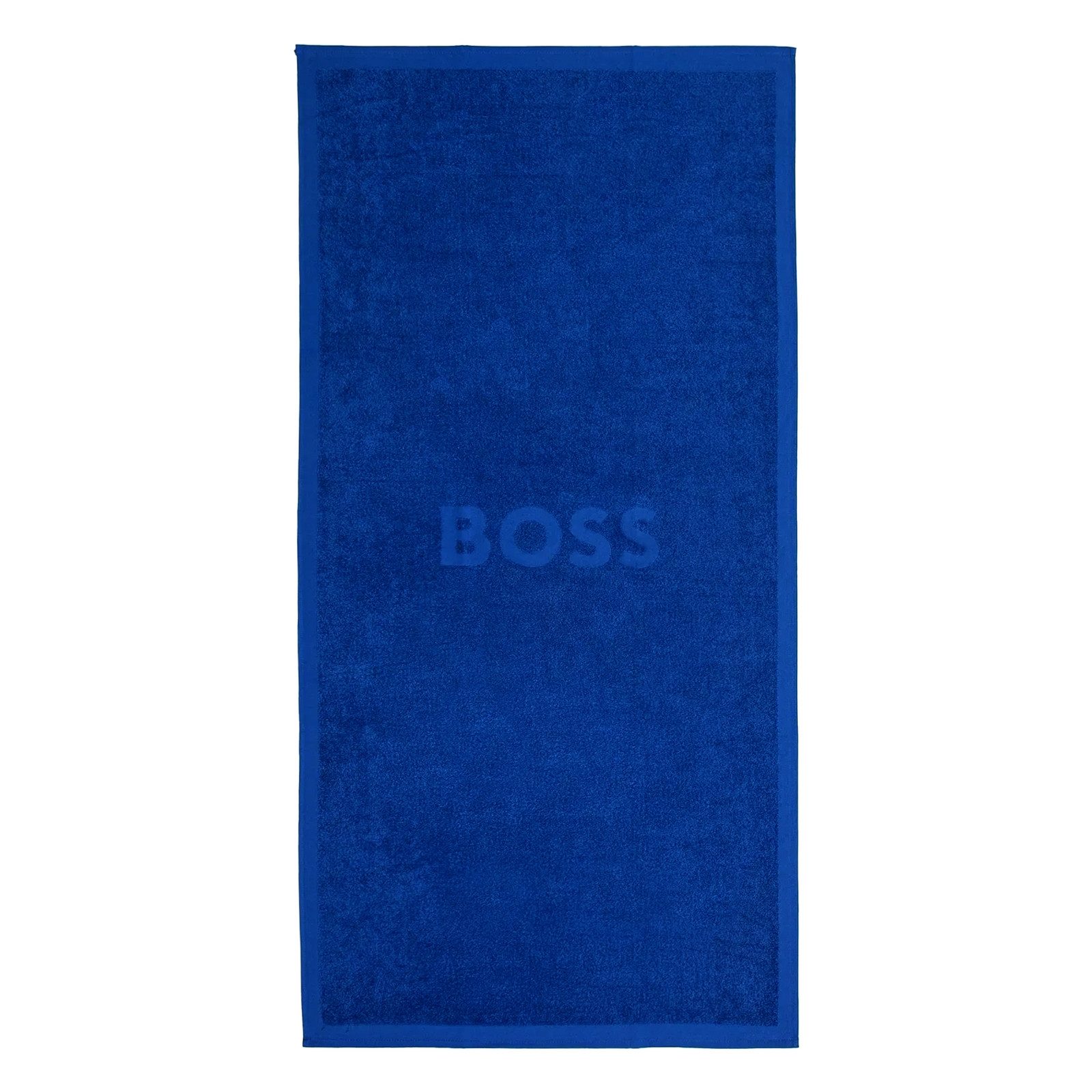 BOSS Badetuch Beach Towel_Solid, mit großem Boss Logo