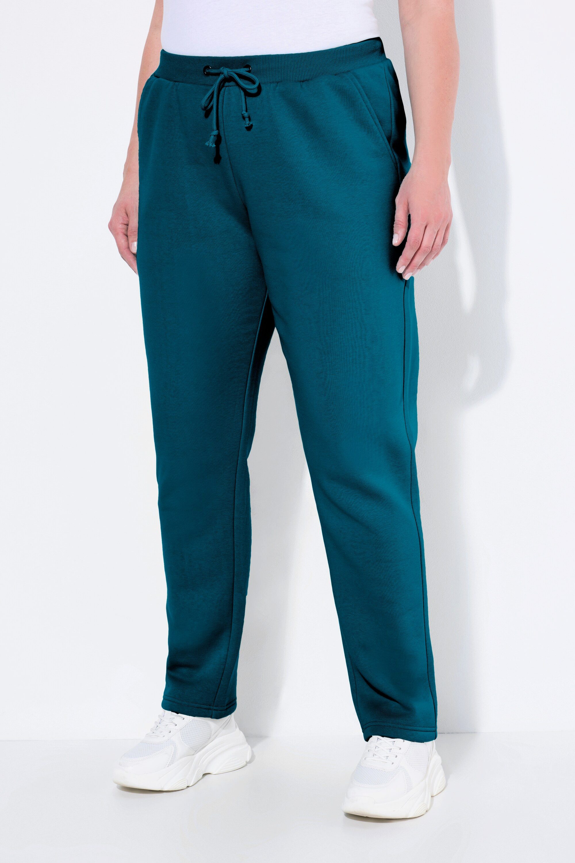 Ulla Popken Jogginghose Sweathose kuschelweiche Innenseite Elastikbund günstig online kaufen