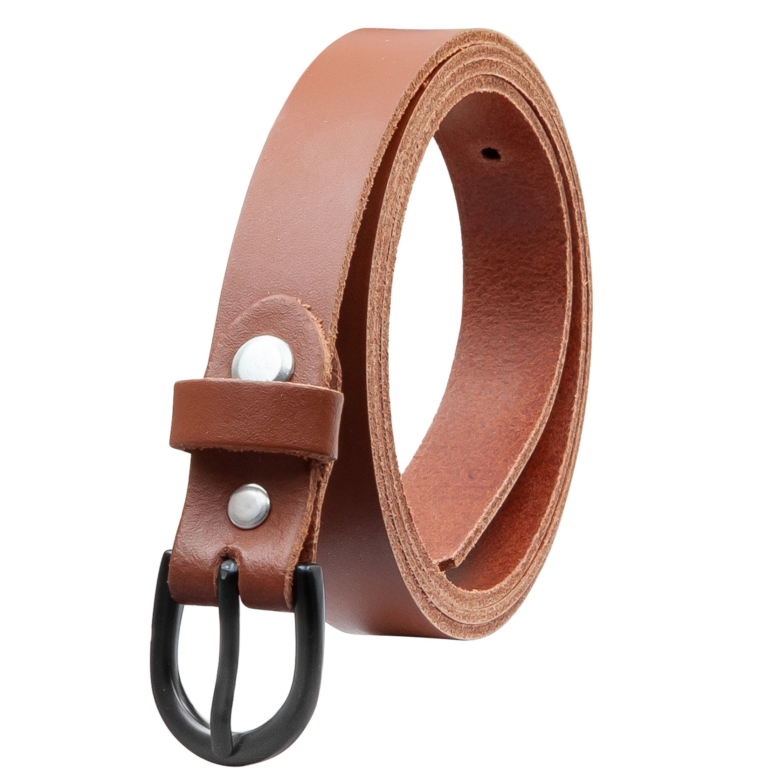 COLOGNEBELT Ledergürtel OM19-SL-Hellbraun MADE IN GERMANY, Hellbraun Kürzba günstig online kaufen