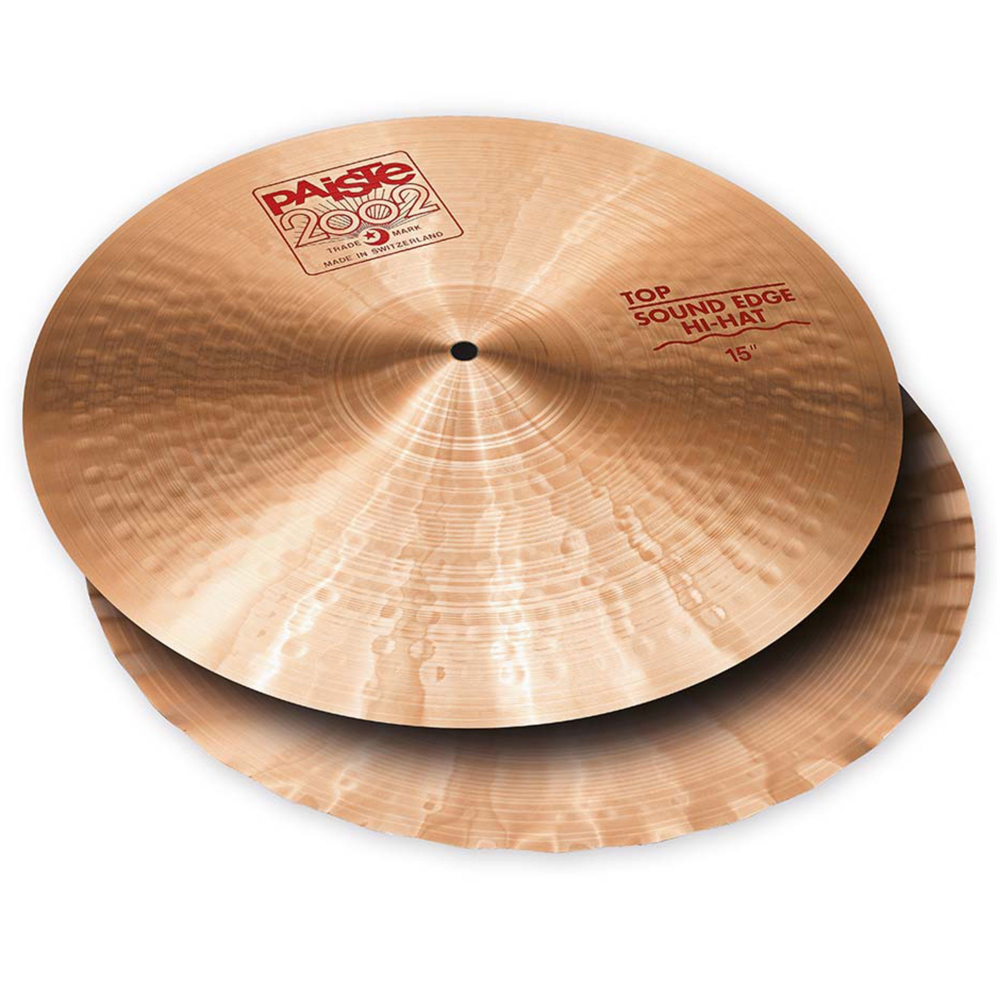 Paiste Бассейн,2002 Sound Edge HiHat 15", Cymbals, Hi Hats, 2002 Sound Edge HiHat 15" - HiHat