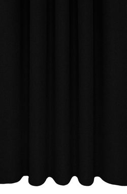 Vorhang Sandro, VHG, Kräuselband (1 St), abdunkelnd, Polyester, Verdunkler, einfarbig, Breite 140 cm