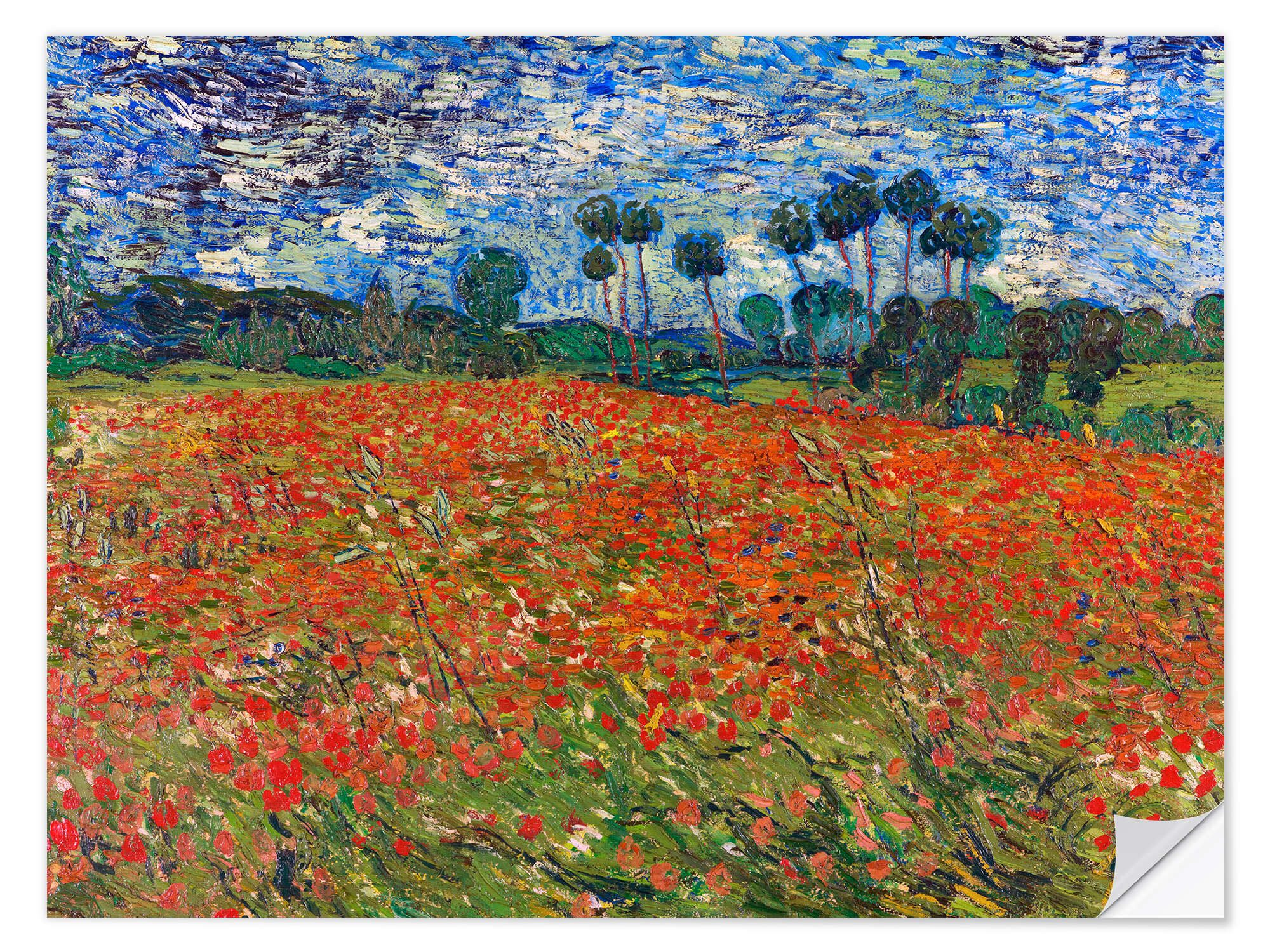 Wandfolie Vincent van Gogh